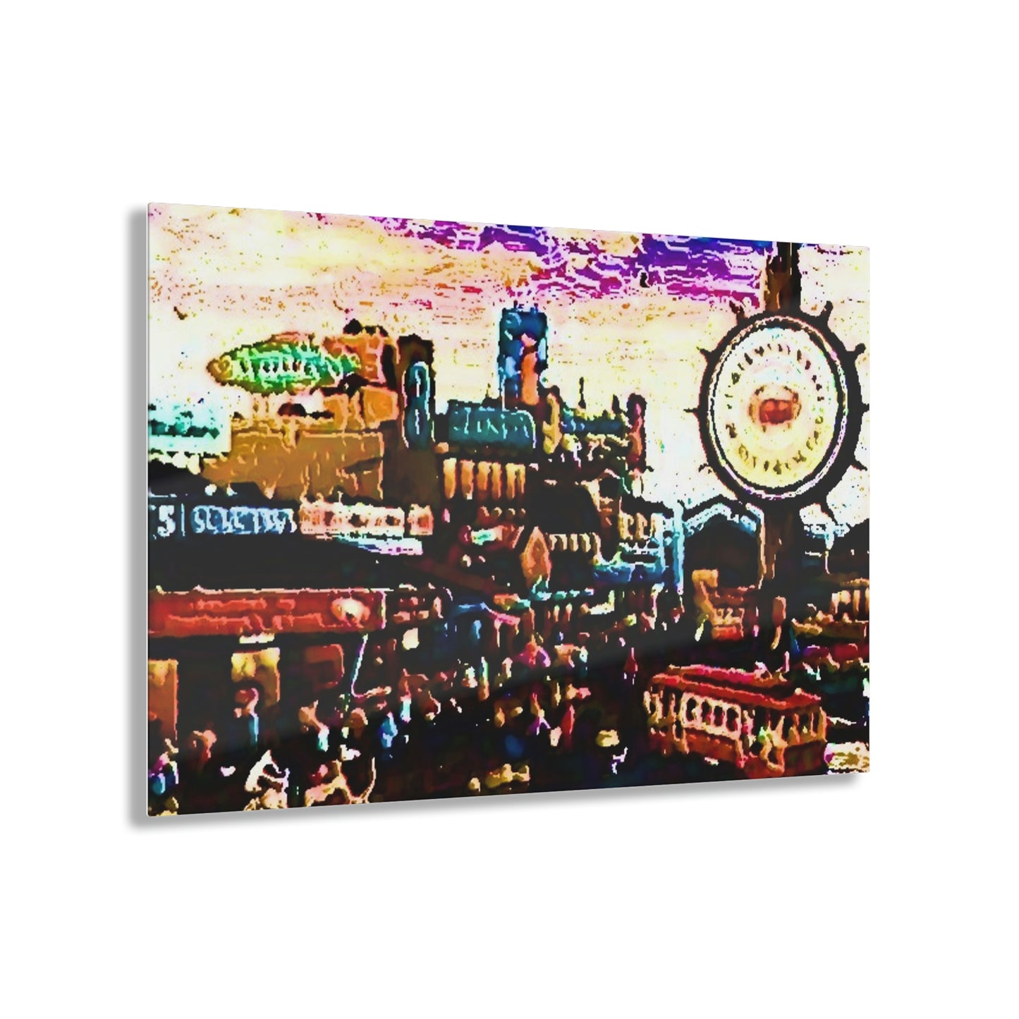 Acrylic Prints ... "No.9 Fishermen's Grotto - Fishermen's Wharf, SF, California" ... Family Archives: 1970's ... Original Works ...