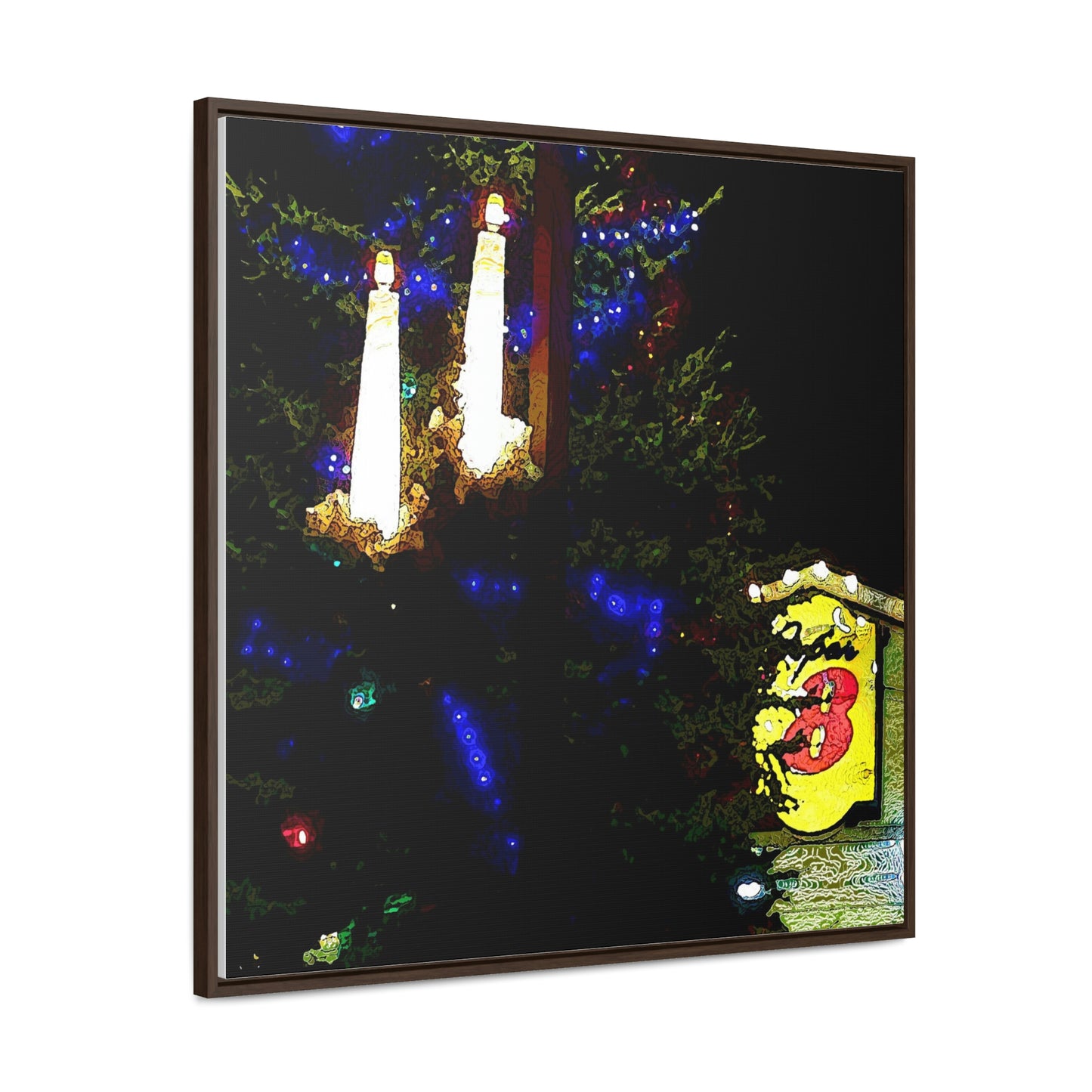 Gallery Canvas Wraps, Square Frame ... A Very Nice Super-8 'On The Praire' ... Grangeville, Idaho ... Jan23 ... Original Works ...