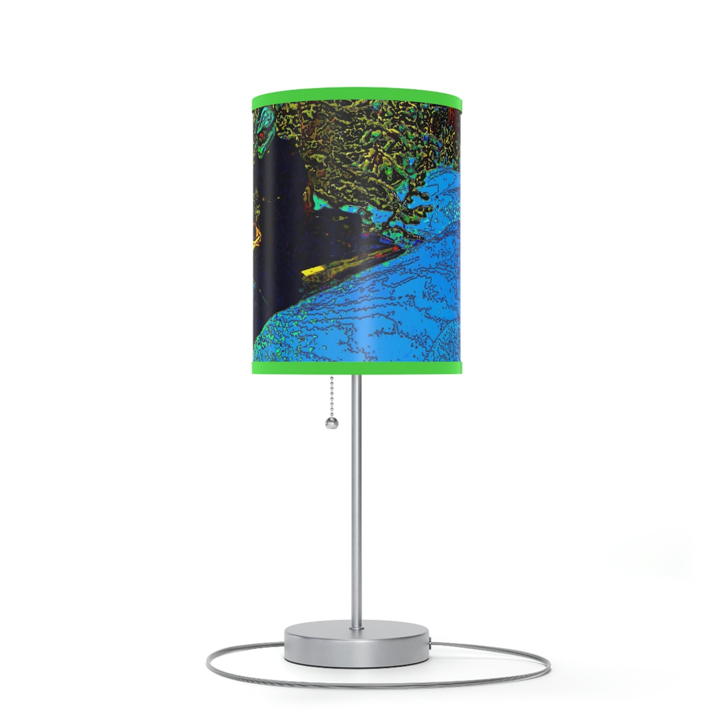 Lamp on a Stand, US|CA plug ... Yep ... "Another Day ... Riding Through The Wilderness ... " ... February 2023 ... Original Works ...