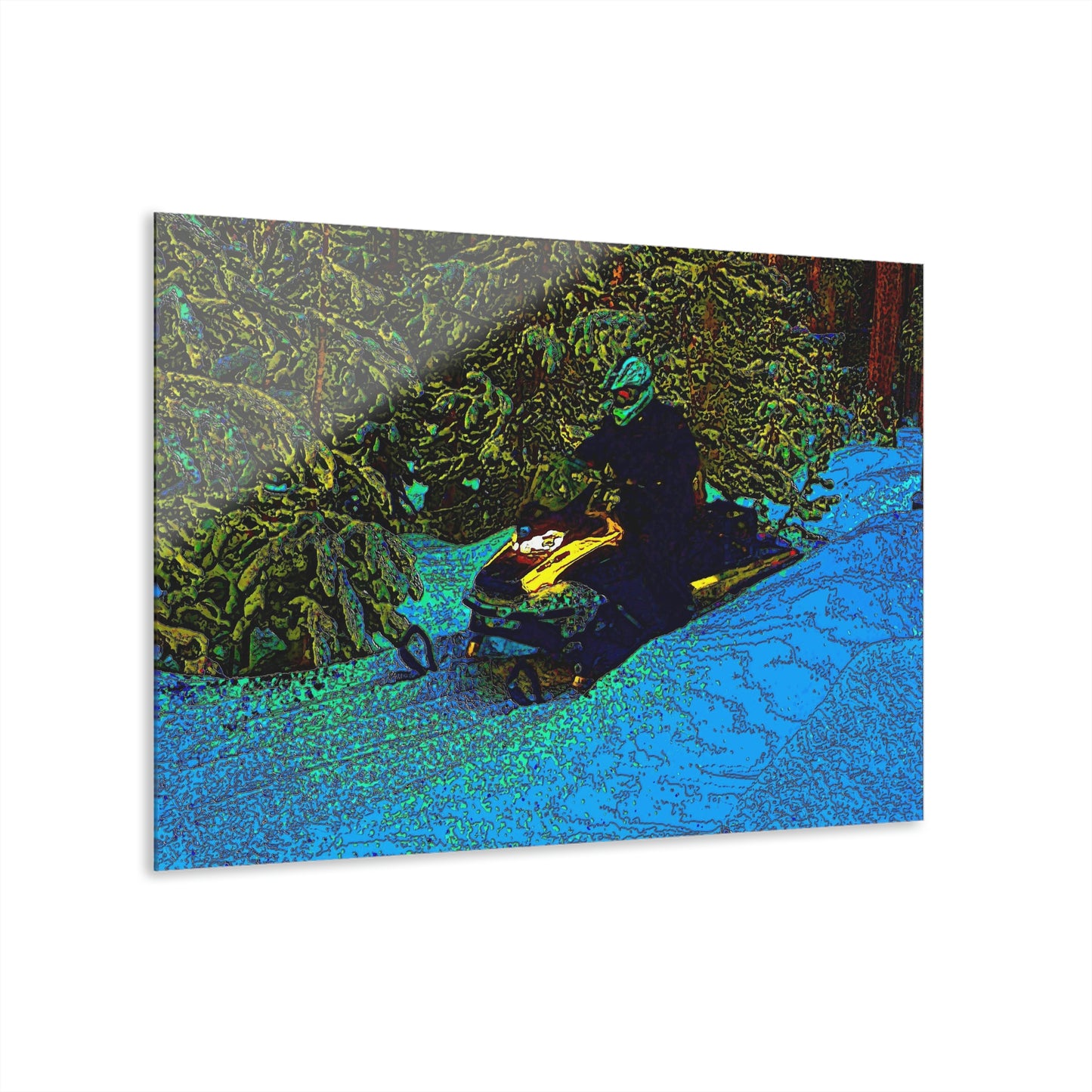 Acrylic Prints (French Cleat Hanging) ... Yep ... "Another Day ... Riding Through The Wilderness ... " ... February 2023 ... Original Works ...