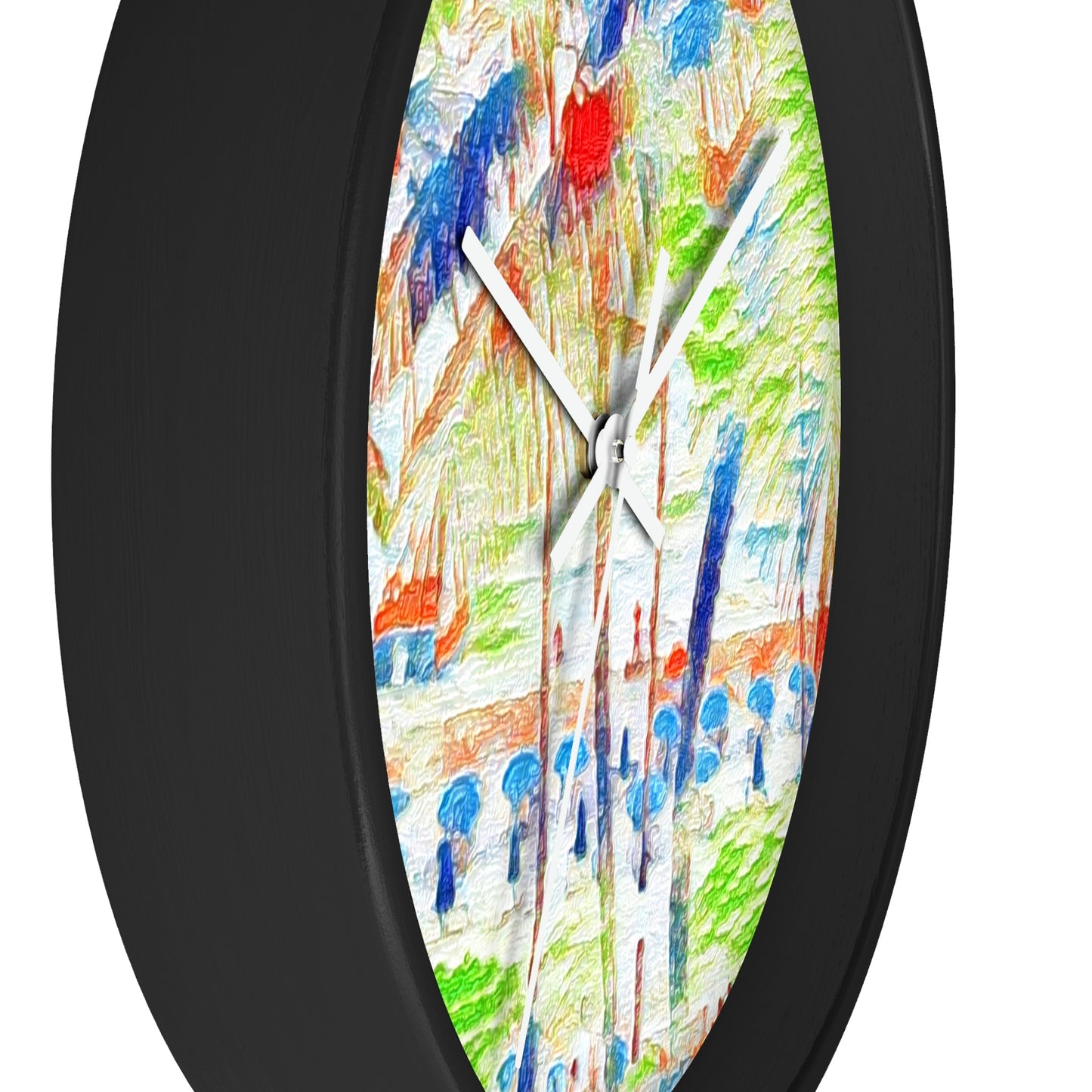 Wall Clock ... "The Royal Hawai'ian: Waikiki Beach_Beach" ... Honolulu, HI ... Ocotber 2014 (Halloween) ... Original Works ...
