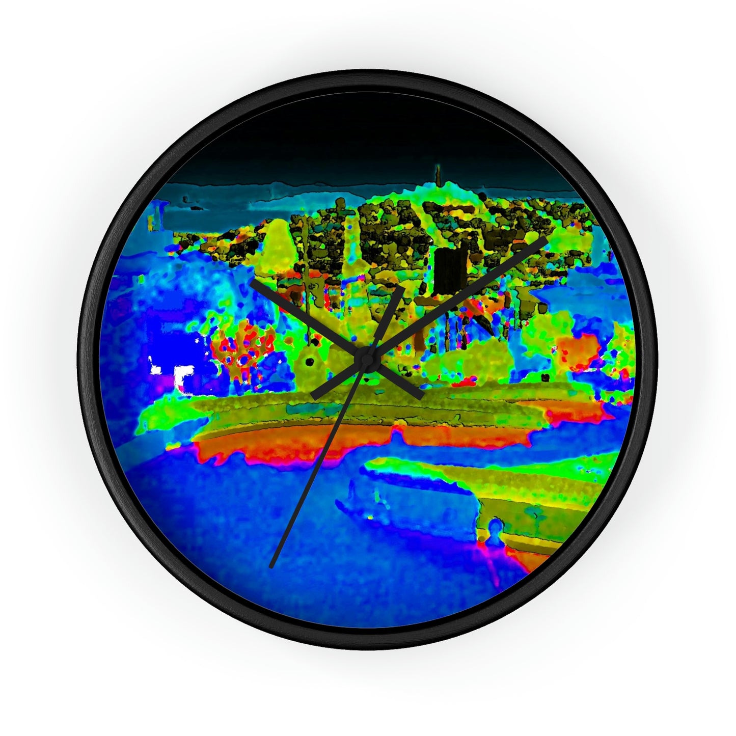 Wall clock ... "Lombard Street San Francisco, CA, USA" ... Family Archives 1970's ... Original Works ...