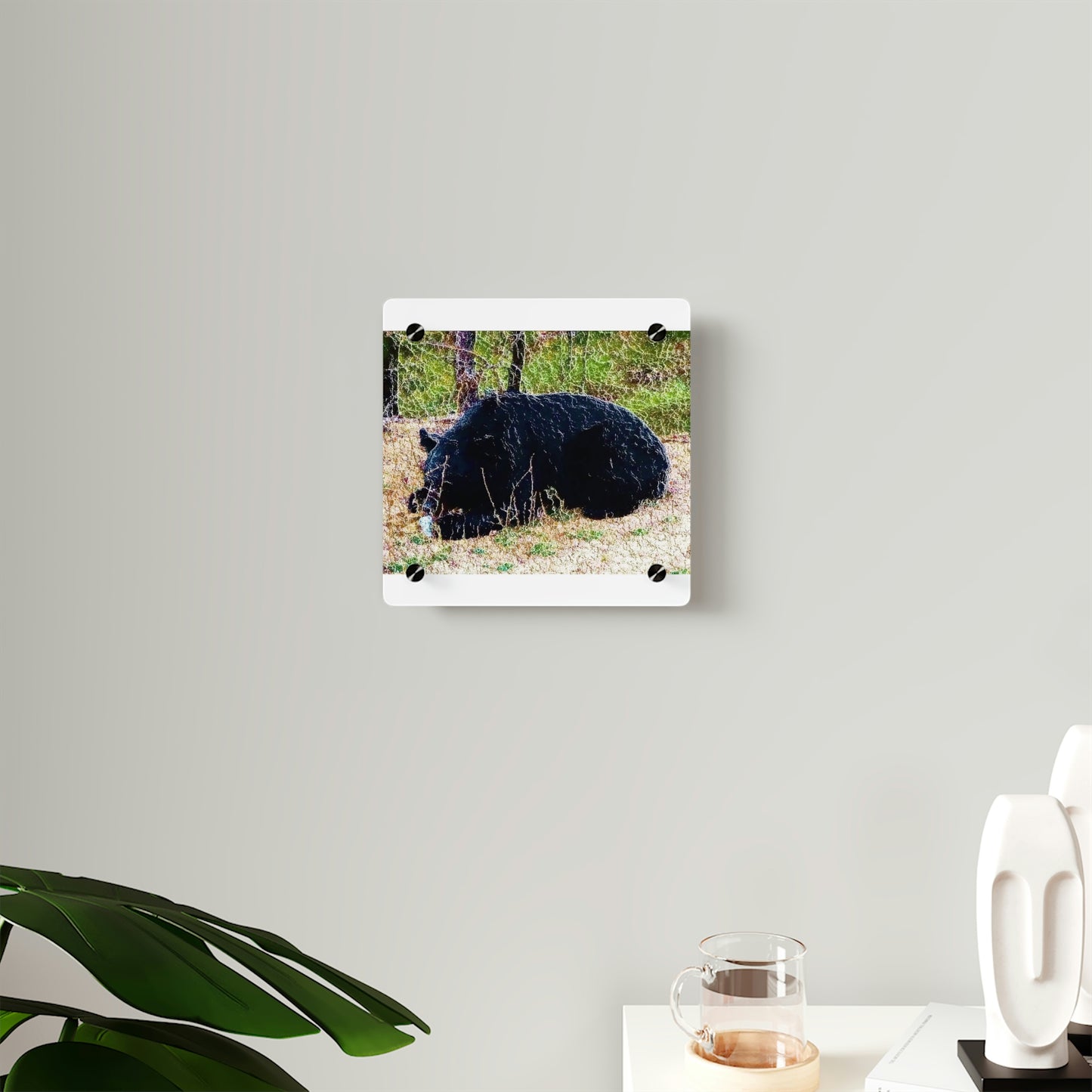 Acrylic Wall Art Panels ... RCY: "Rhett Creek Yogi ... '500 Lbs Of Autumn Season Hunger' ..."  ... September 2022 ... Central Idaho ... Original Works ...