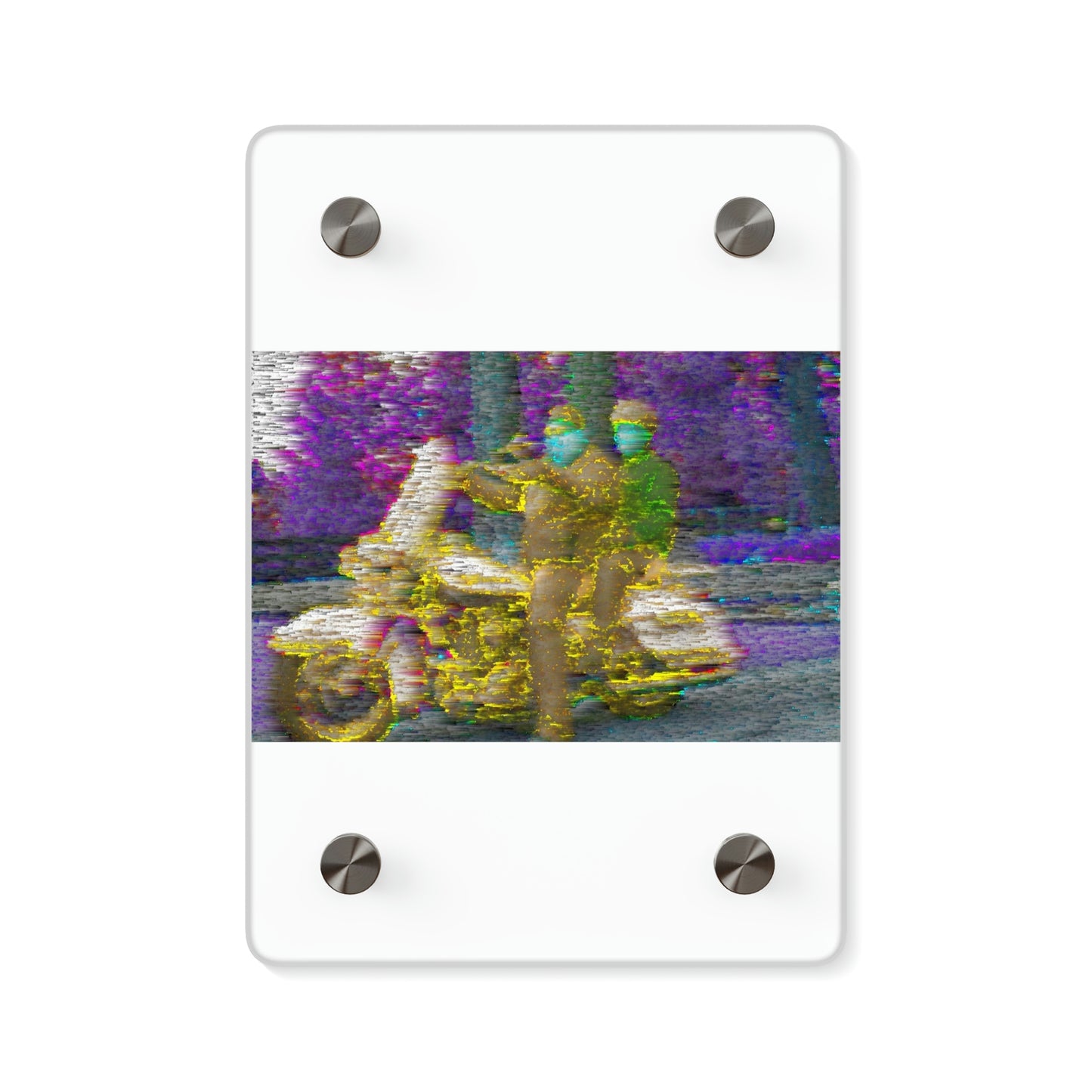 Acrylic Wall Art Panels ... "And 'I' Left His Dead A_s There By The Side-of-The-Road" ... Original Works ... (Grateful Dead: Me-And-My-Uncle)