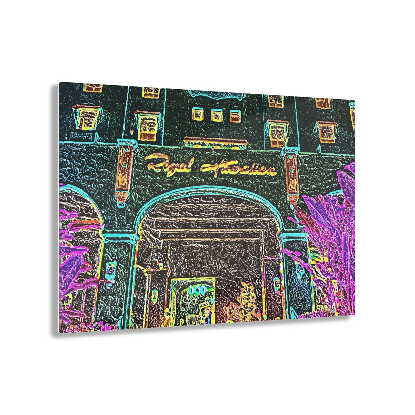 Acrylic Prints ...  "La Grande Entree" At: 'The Pink Palace' ... The Royal Hawai'ian ... Honolulu, HI ... '27Oct2014' ... Original Works ...