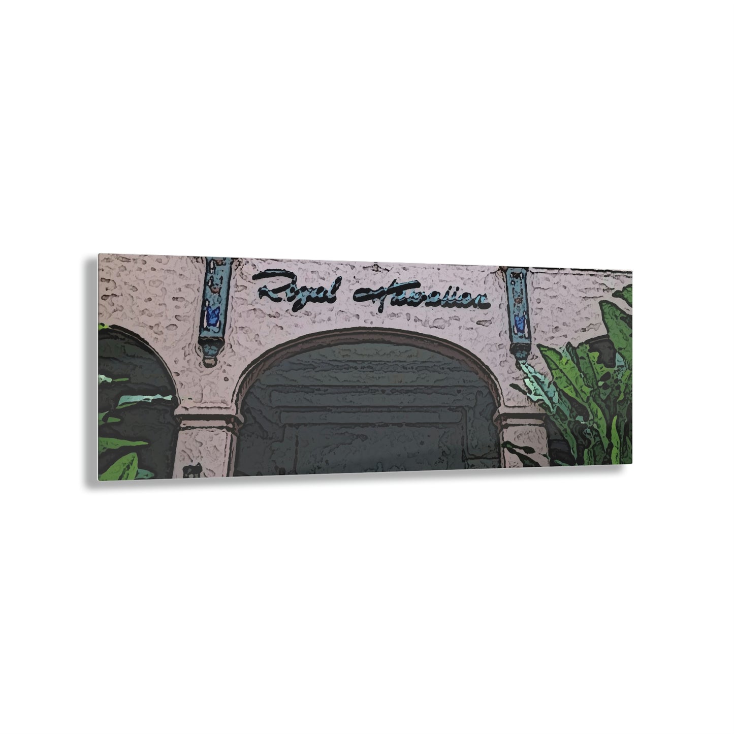 Acrylic Prints ...  "La Grande Entree" At: 'The Pink Palace' ... The Royal Hawai'ian ... Honolulu, HI ... '27Oct2014' ... Original Works ...