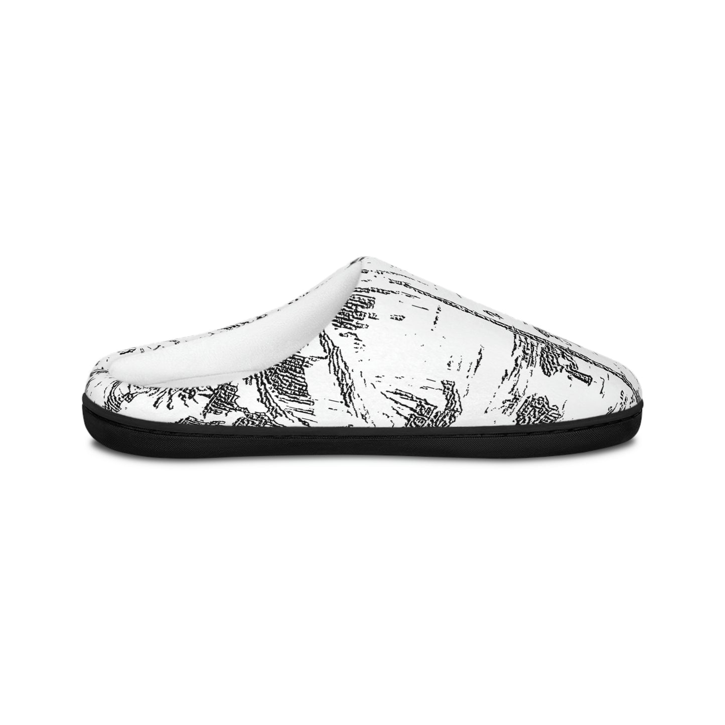 Men's Indoor Slippers ... "The Royal Hawai'ian: Waikiki Beach_Beach" ... Honolulu, HI ... October 2014 (Halloween) ... Original Works ...