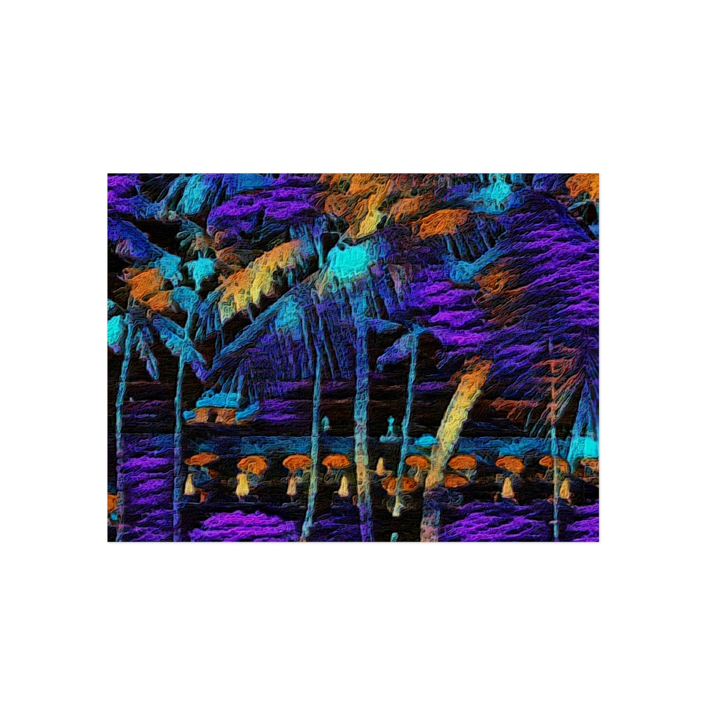 Aluminum Composite Panels ... "The Royal Hawai'ian: Waikiki Beach_Beach" ... Honolulu, HI ... Ocotber 2014 (Halloween) ... Original Works ...