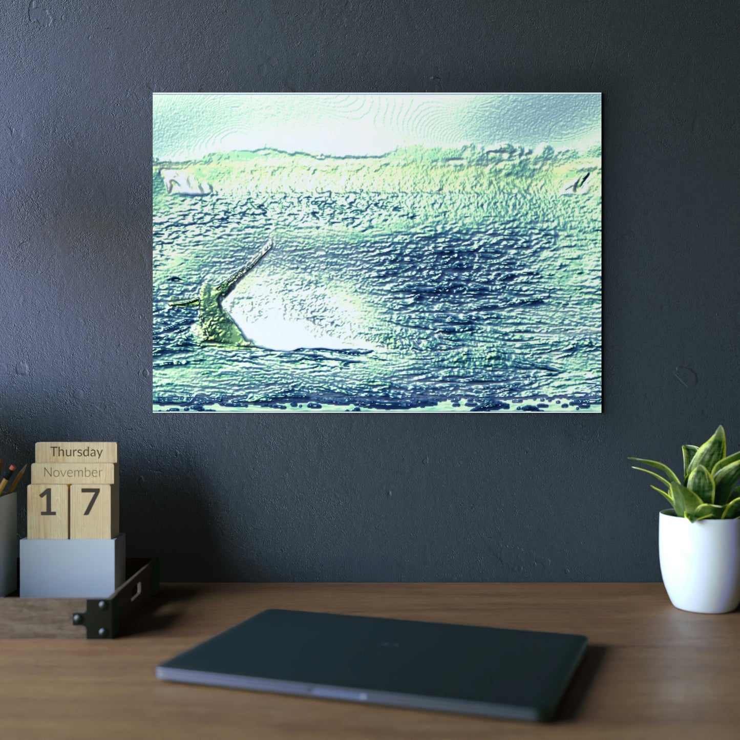 Aluminum Composite Panels ... "The Humpbacks Of Maui" ... 'It Takes Three' ... April Fools Day 2023 ... Family Archives (KPH) ... Original Works