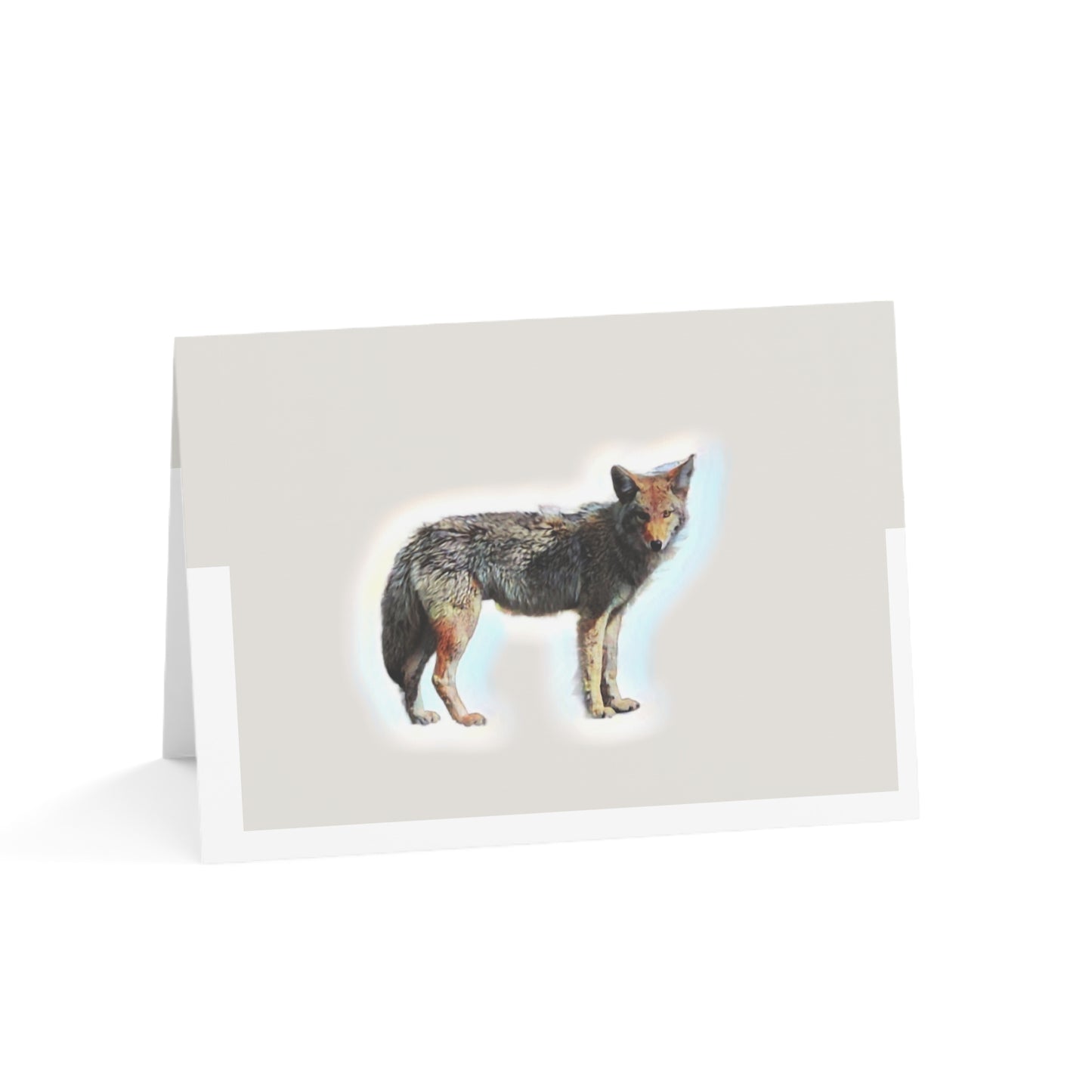 Greeting Cards (1, 10, 30, and 50pcs) ... Coyote ... "Yosemite Valley: Circa May23 ... KPH Base Photo" ... Original Works ...