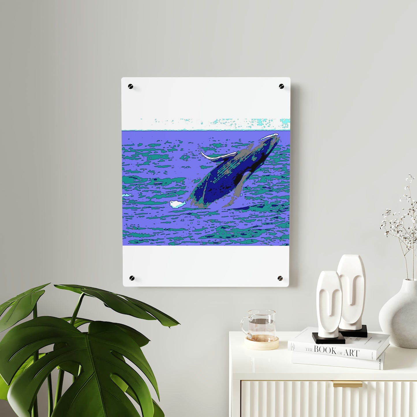Acrylic Wall Art Panels ... Baby Humpback Breaching ... Maui, HI: April 2022 ... "Family Archives: KPH" ... Original Works ...