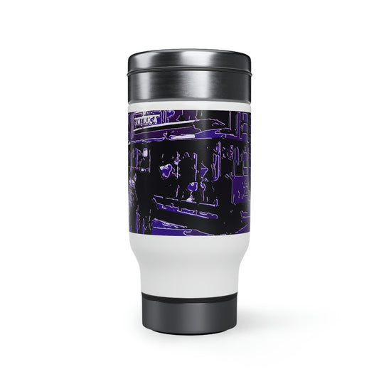 Stainless Steel Travel Mug with Handle, 14oz ... San Francisco ... 'Rice-A-Roni-A-San Francisco Treat' ... "A Cable Car Classic" ... Family Archives: 1973 ... Original Works ...