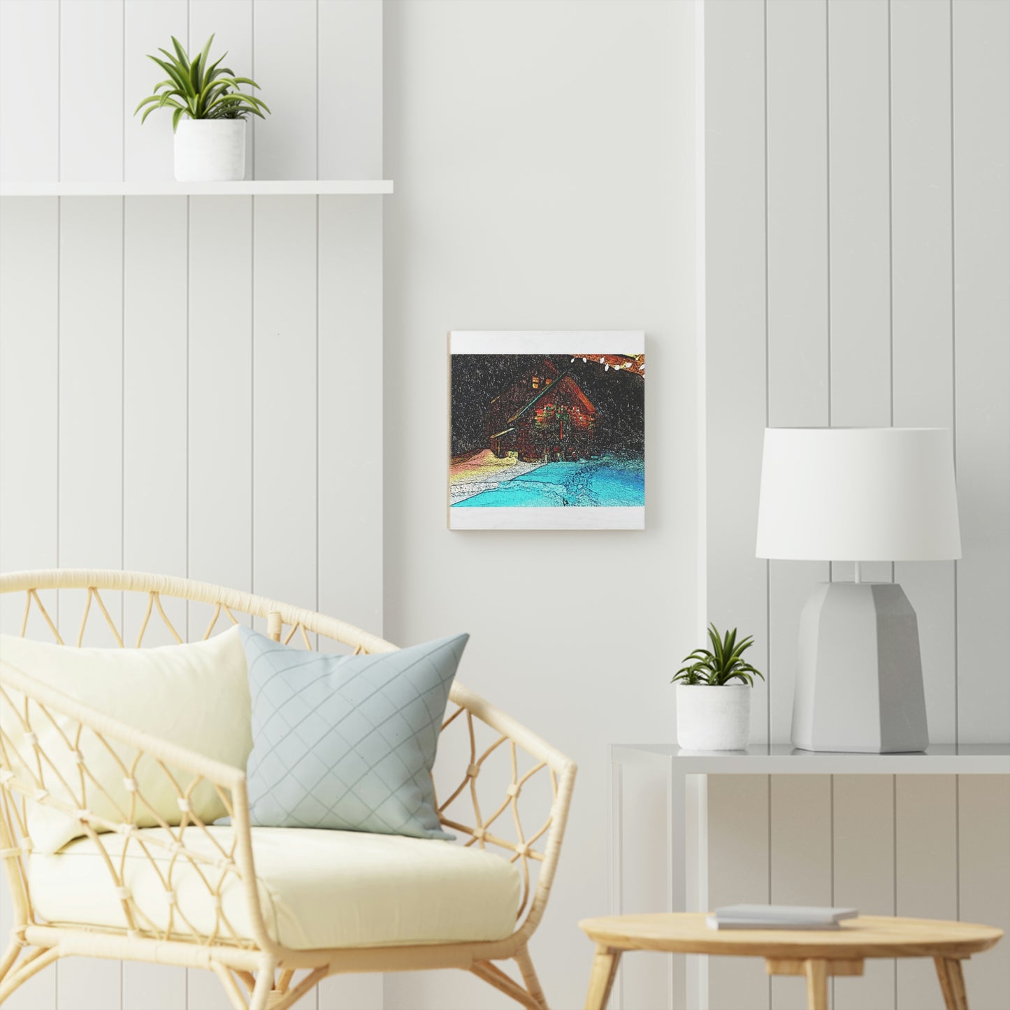 Wood Canvas ... "A Very, Very Snowy November Morning" ...
