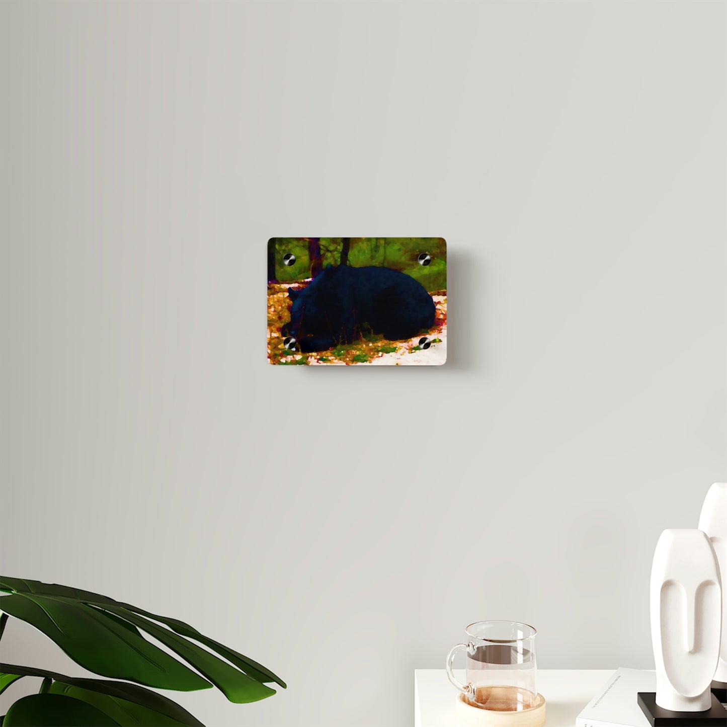 Acrylic Wall Art Panels ... RCY: "Rhett Creek Yogi ... '500 Lbs Of Autumn Season Hunger' ..."  ... September 2022 ... Central Idaho ... Original Works ...
