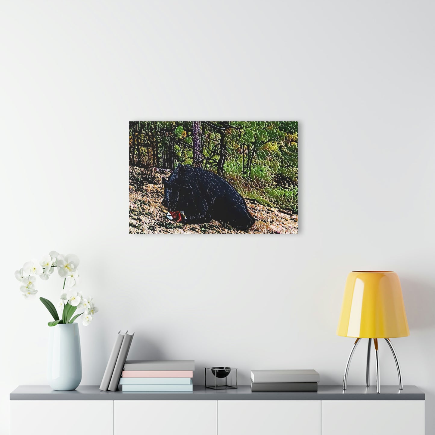 Acrylic Prints (French Cleat Hanging) ... RCY: "Rhett Creek Yogi ... '500 Lbs Of Autumn Season Hunger' ..."  ... September 2022 ... Central Idaho ... Original Works ...