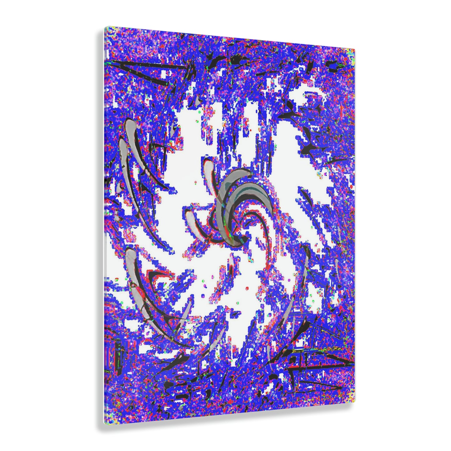 Acrylic Prints ... "Waning Moon" ... Central Idaho ... October 2022 ... Rendering Time: 22 Hours ... Original Works ...