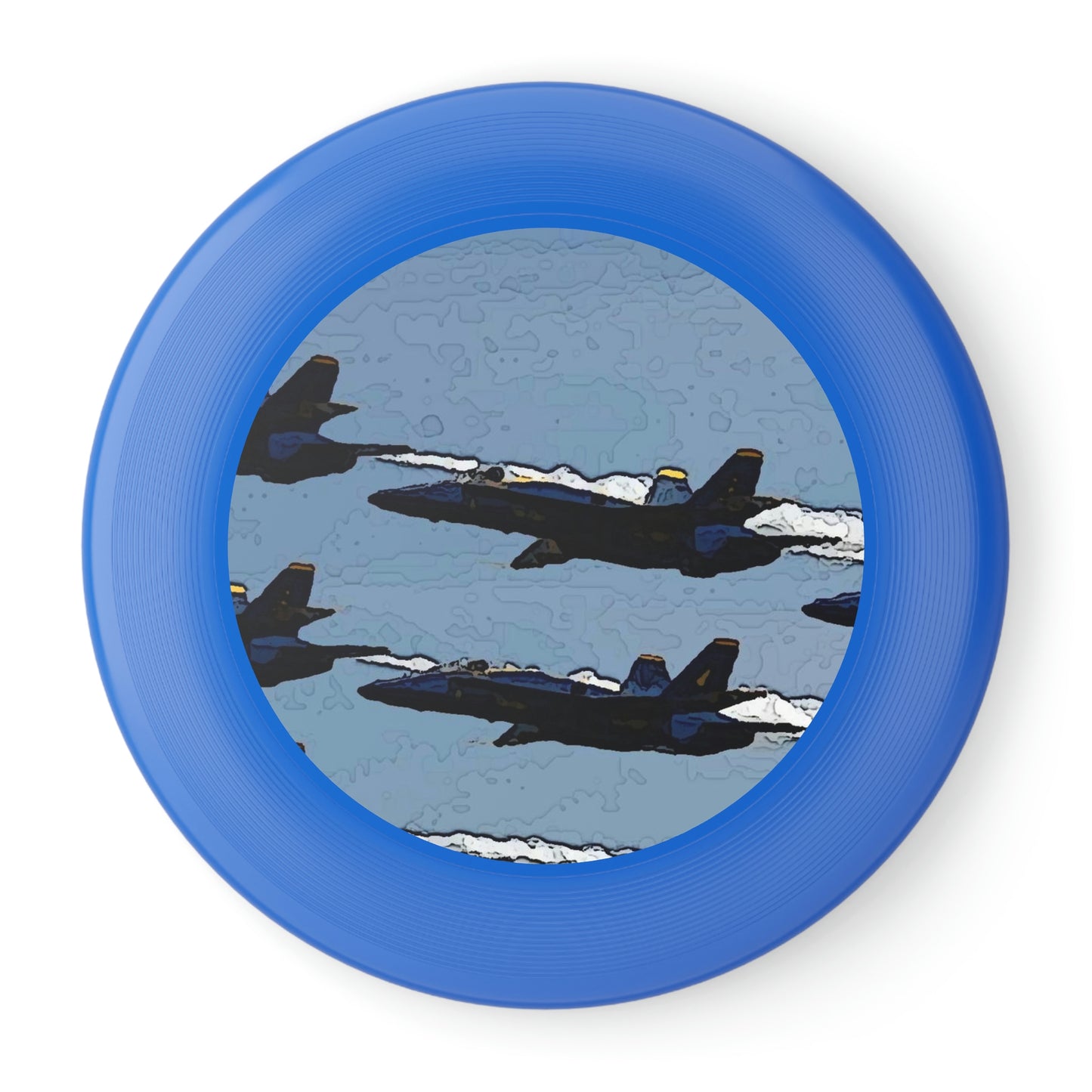 Wham-O Frisbee ... Seattle Seafair ..."Blue Angels Run Over Lake Washington" ... Circa Mid 1980's ... Dr FJ Holt ... Original Works ...