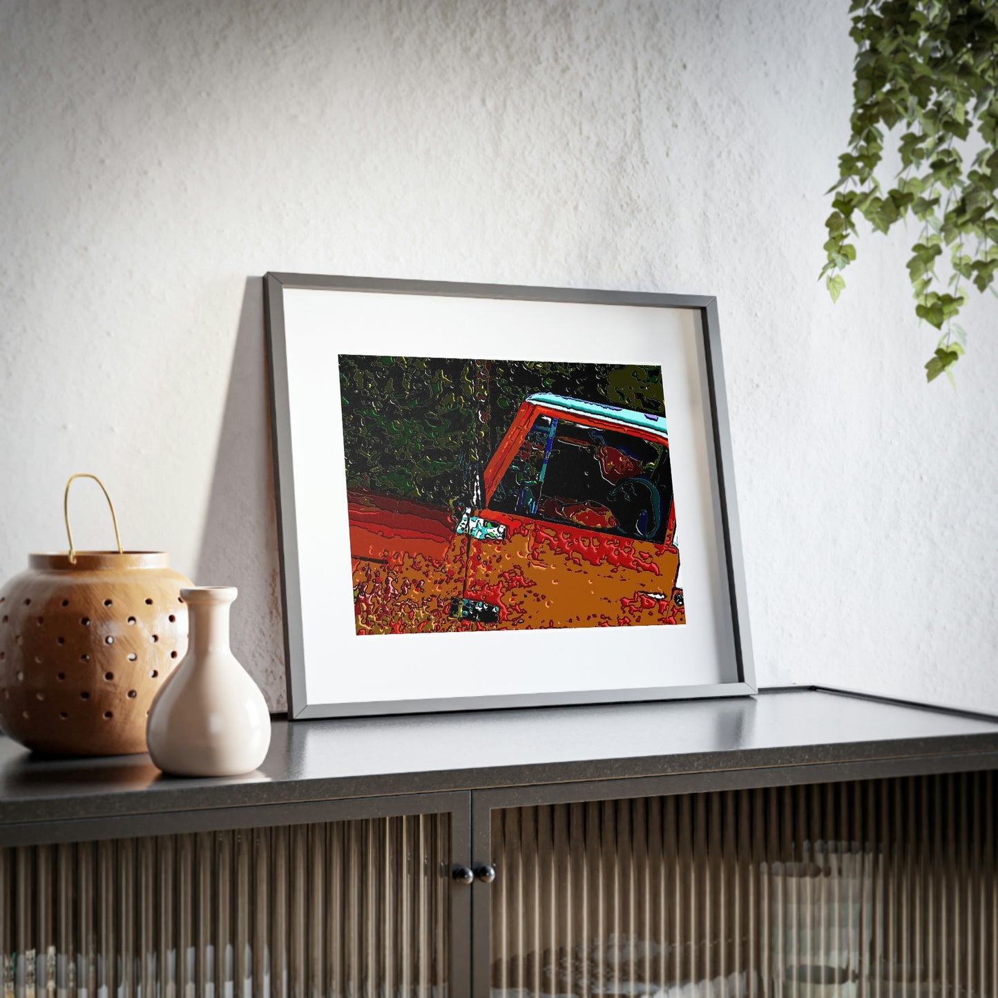 Framed Posters, Matte ... How-To-Drive-Idaho's-Mountain_Roads ... "Like A Professional" ... "Truckin' Like The Doo-Dah-Man" ...