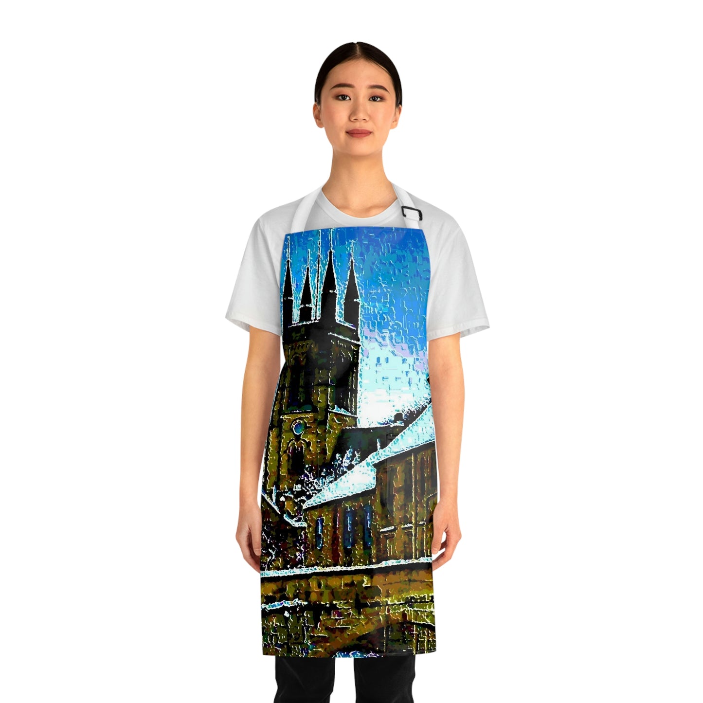Apron (AOP) ... Walikng The Streets & Alleys ... 'Strolling The Canals ... '  ... Original Works  ...
