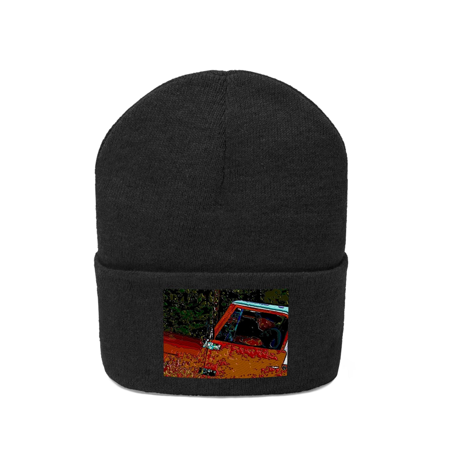 Knit Beanie ... How-To-Drive-Idaho's-Mountain_Roads ... "Like A Professional" ... "Truckin' Like The Doo-Dah-Man" ...