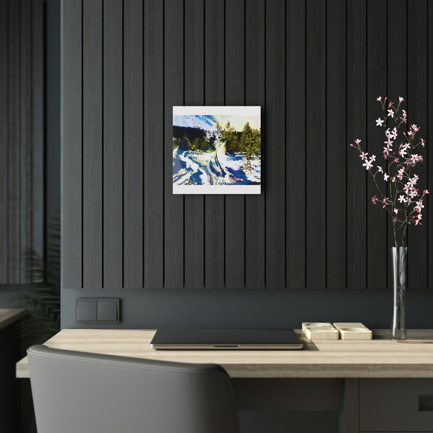 Acrylic Prints ... "No Time 'Like-Air-Time' ..." ... A True Master At His Craft ... December 2022, Rhett Creek, Idaho ... Original Works ...