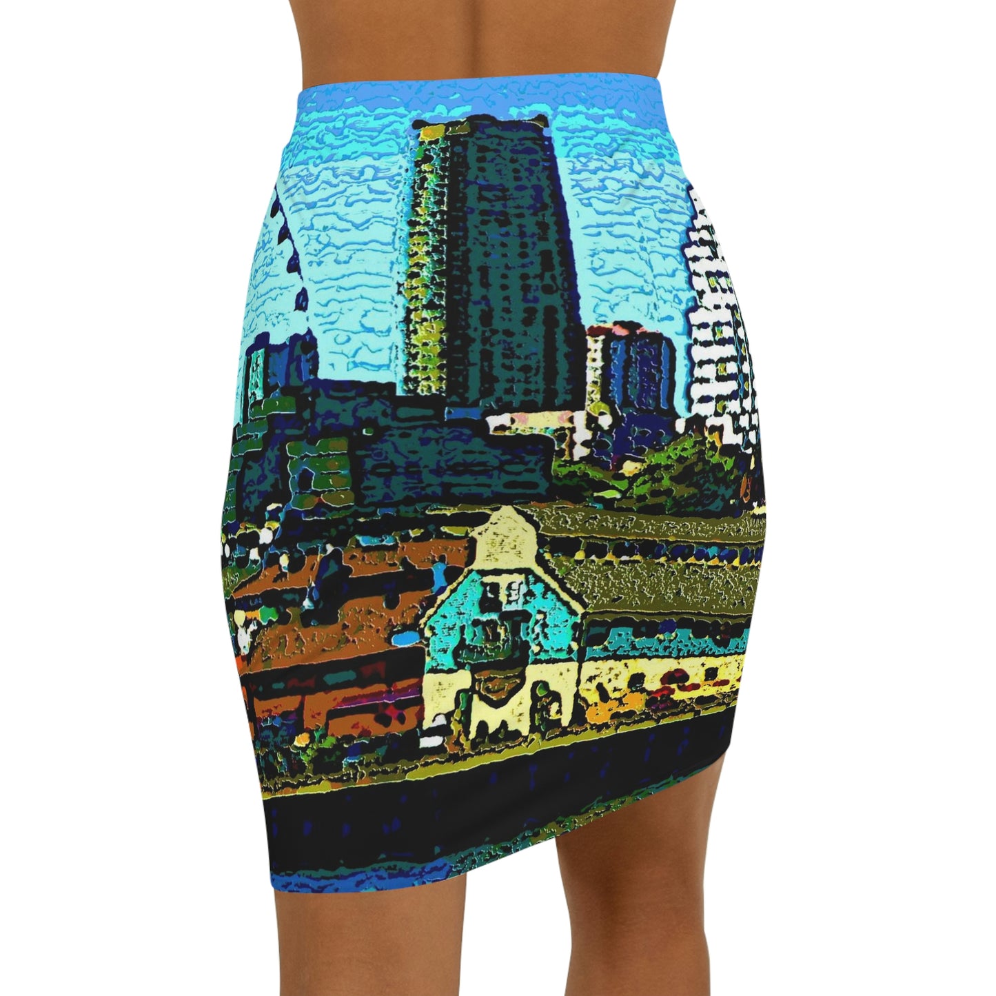 Women's Mini Skirt ... That Classic Wheel ... 'Seattle's Wheel' ... & An Old Classic Waterside Vendors ...  'Family Archives' ... Original Works ...