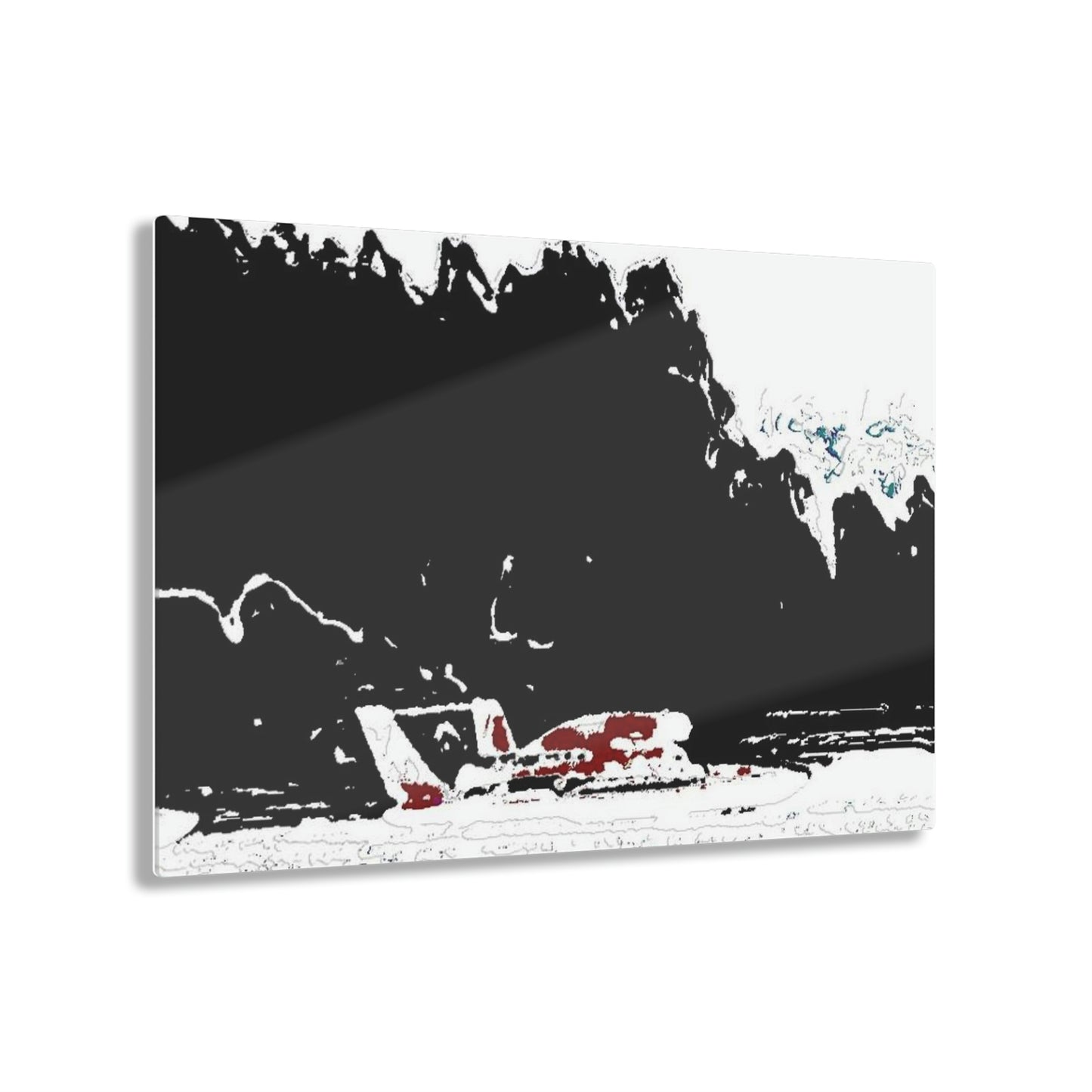 Acrylic Prints ... Seattle Columbia Cup On Lake Washington ... "Dave Wilcox Heads For The Win" ... Associate Gift-Photo ... Original Works ...