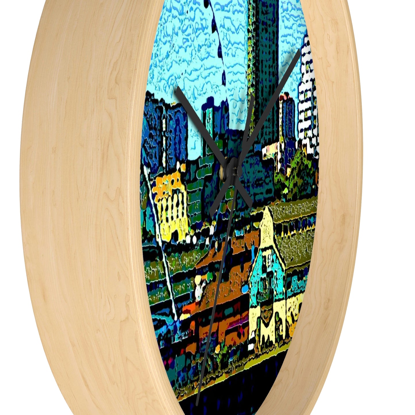 Wall clock ... That Classic Wheel ... 'Seattle's Wheel' ... & An Old Classic Waterside Vendors ...  'Family Archives' ... Original Works ...