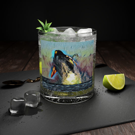 Bar Glass ... An Extraordinary Humpback Breach ... 'With Explosive Energy' ... Family Archives (KPH) ... Circa: 21st Century. Maui, HI ... Original Works ...
