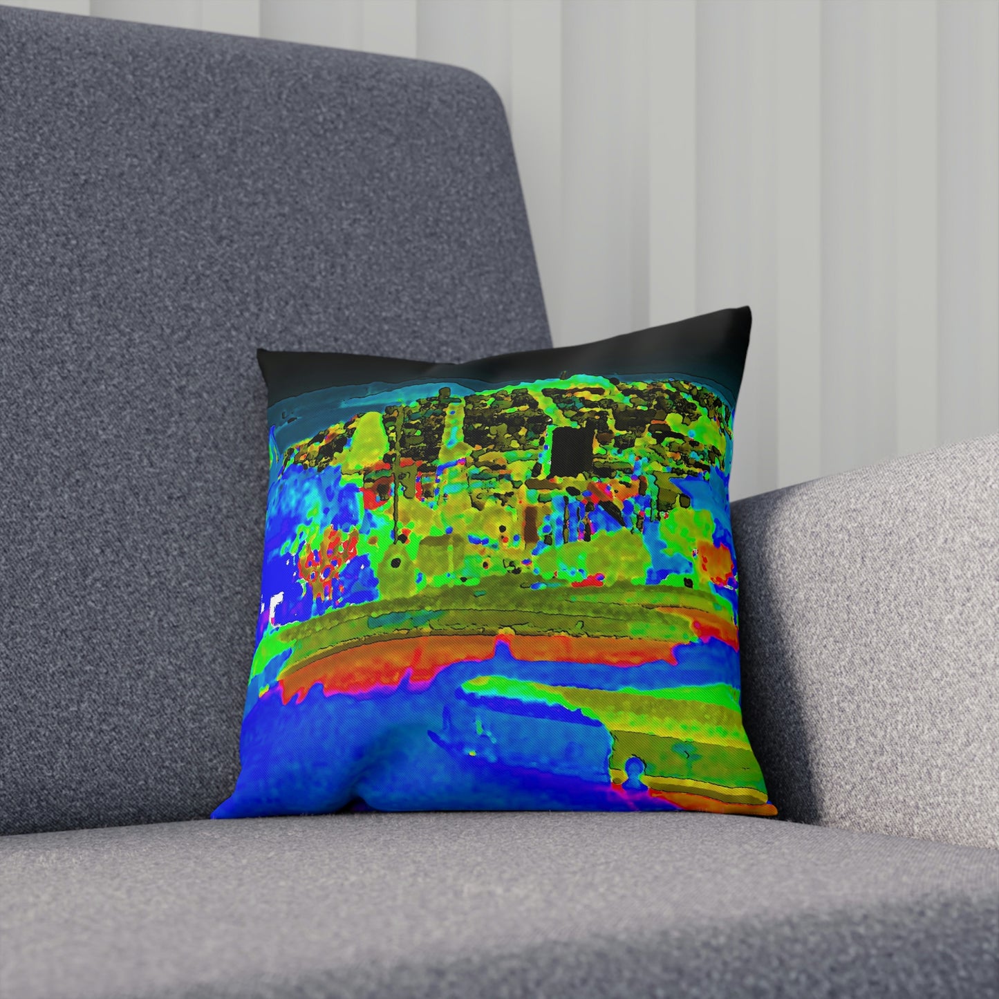Cushion ..."Lombard Street San Francisco, CA, USA" ... Family Archives 1970's ... Original Works ...