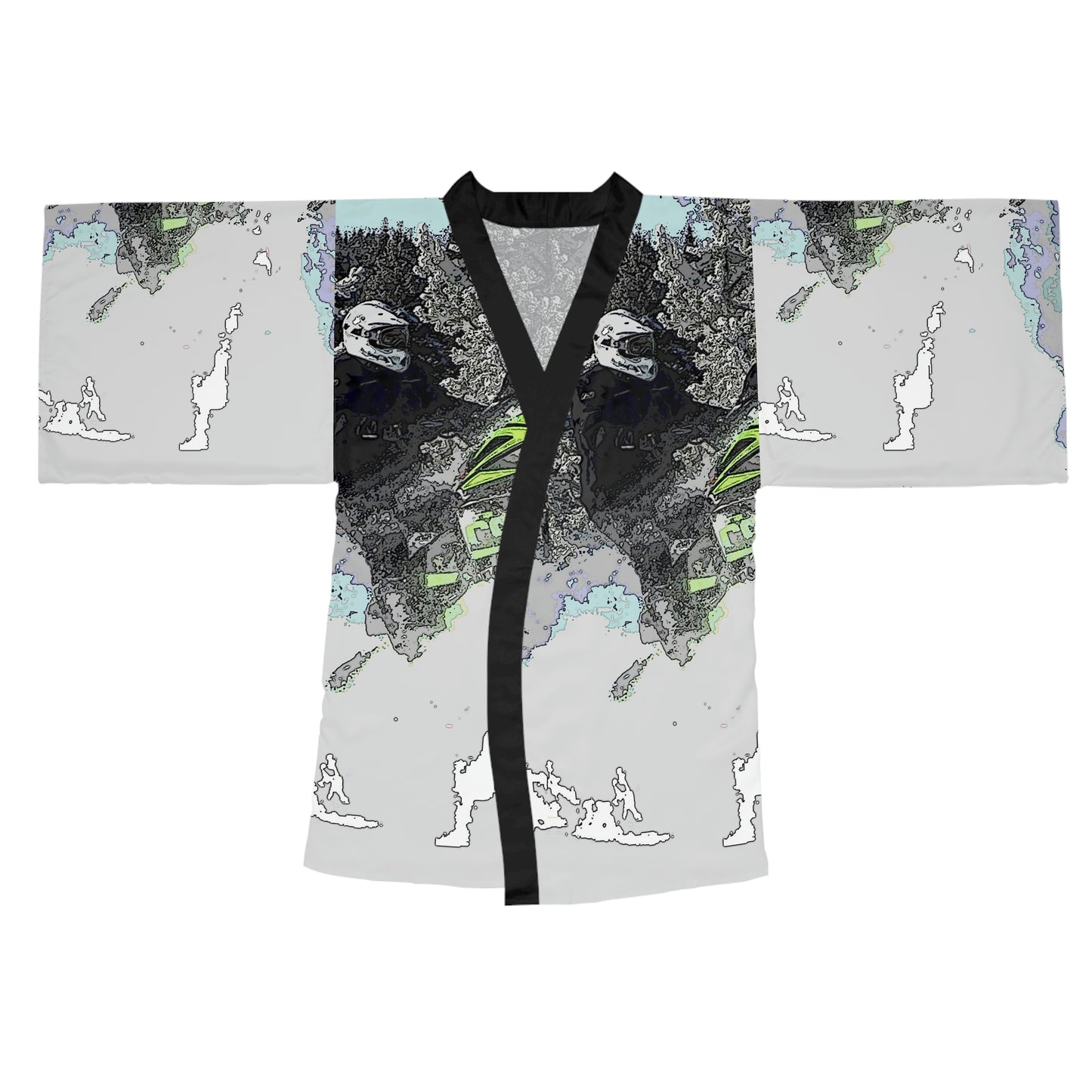 Long Sleeve Kimono Robe ... Come Fly With The Professionals ... CIP-Airways ... 'Getting-Er-Done' ... Original Works ... December 2022 ...
