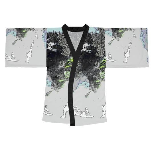 Long Sleeve Kimono Robe ... Come Fly With The Professionals ... CIP-Airways ... 'Getting-Er-Done' ... Original Works ... December 2022 ...