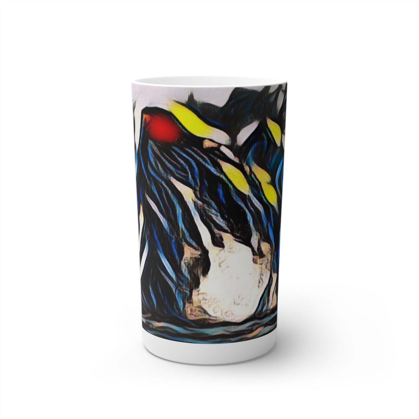 Conical Coffee Mugs (3oz, 8oz, 12oz) ... "Ken's Favourite Humpback Breach" ... Circa: 21st Century ... Maui, HI ... Original Works ...