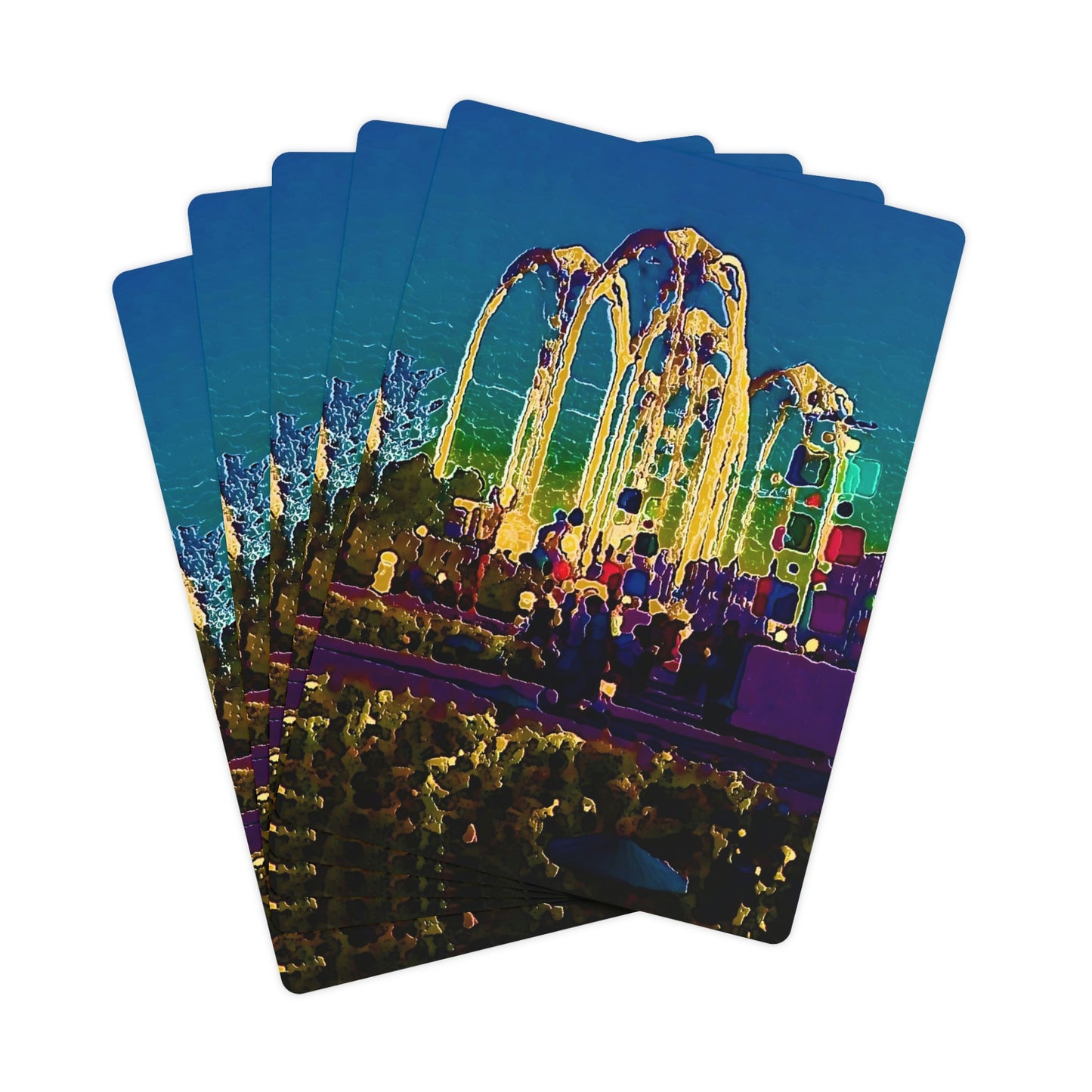 Poker Cards ... "Arches 'Like-No-Other' ... " Seattle World's Fair: 1962. A Family Original ...