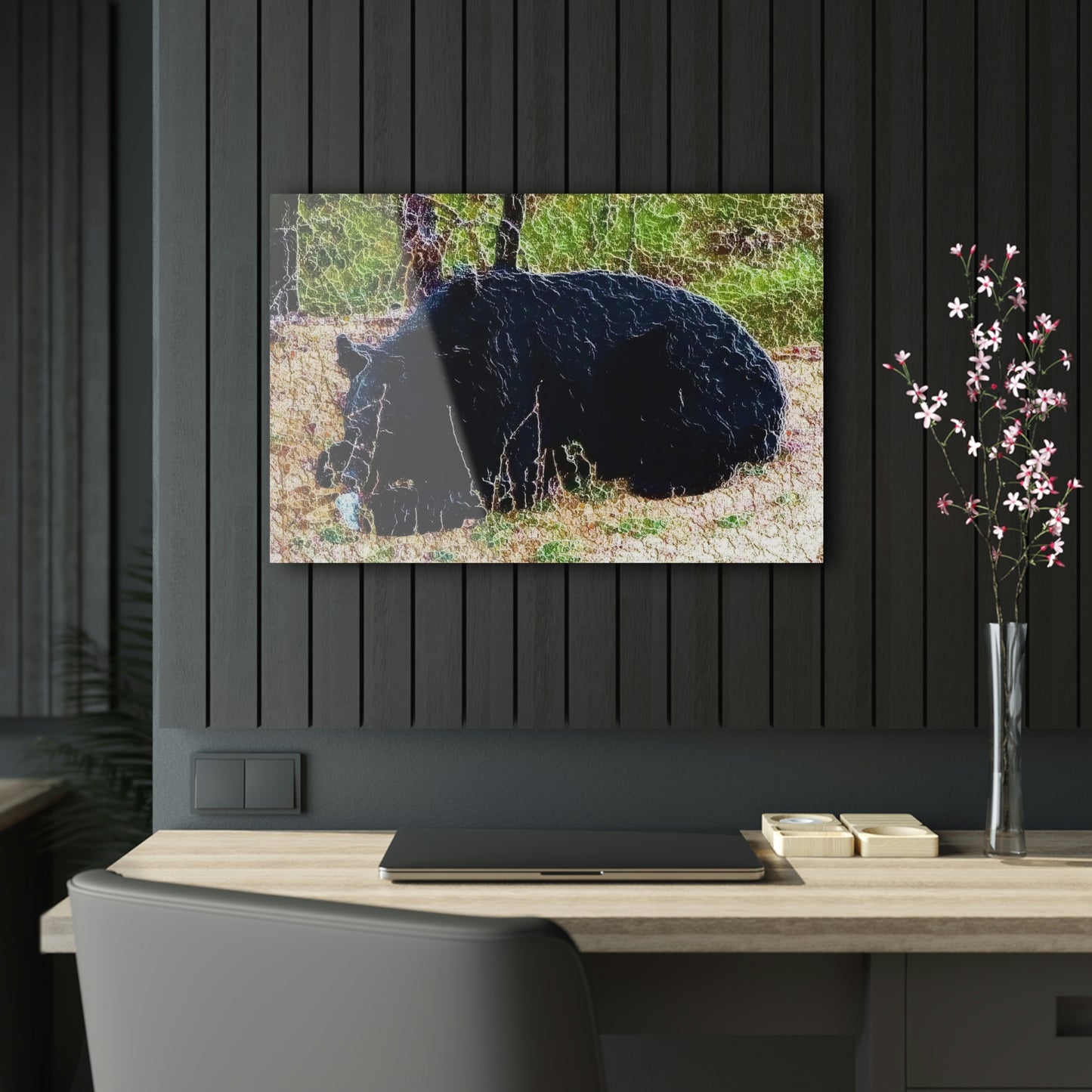 Acrylic Prints ... RCY: "Rhett Creek Yogi ... '500 Lbs Of Autumn Season Hunger' ..."  ... September 2022 ... Central Idaho ... Original Works ...