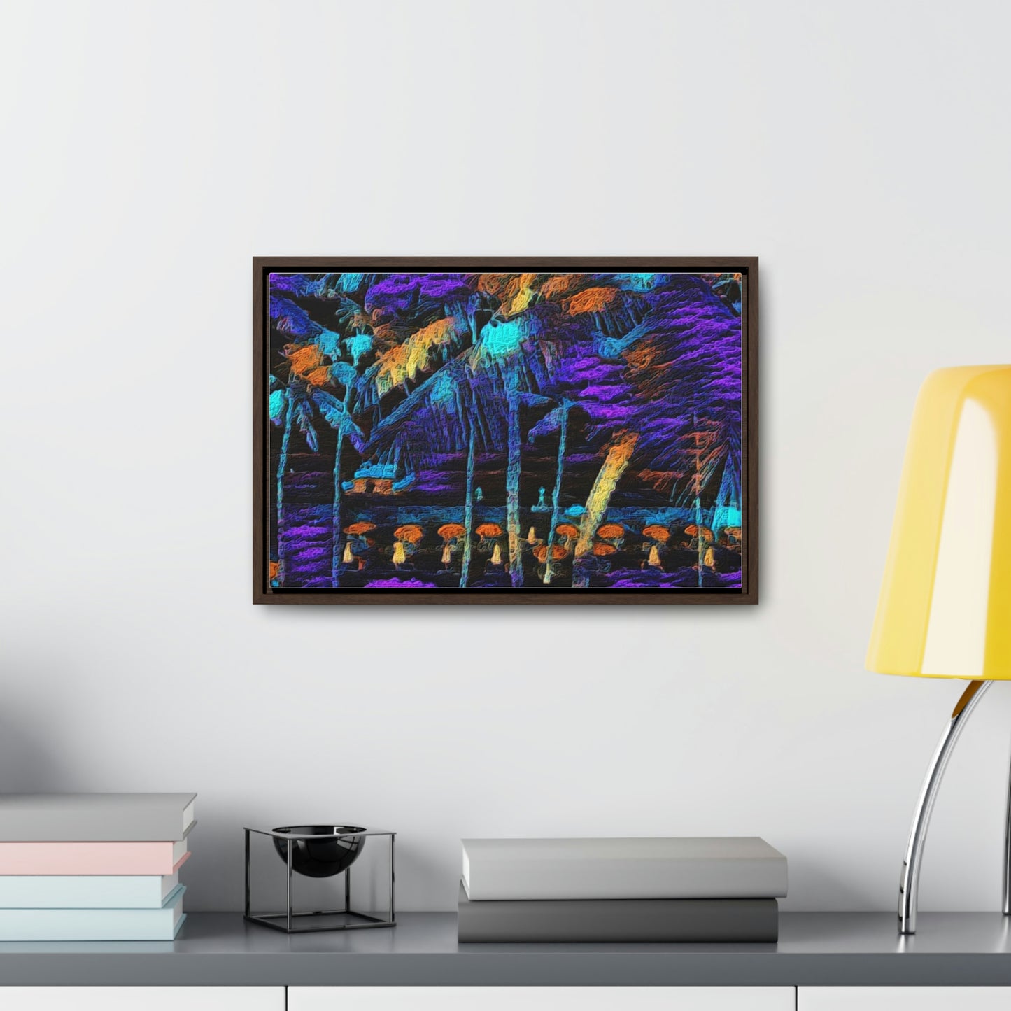 Gallery Canvas Wraps, Horizontal Frame ... "The Royal Hawai'ian: Waikiki Beach_Beach" ... Honolulu, HI ... Ocotber 2014 (Halloween) ... Original Works ...