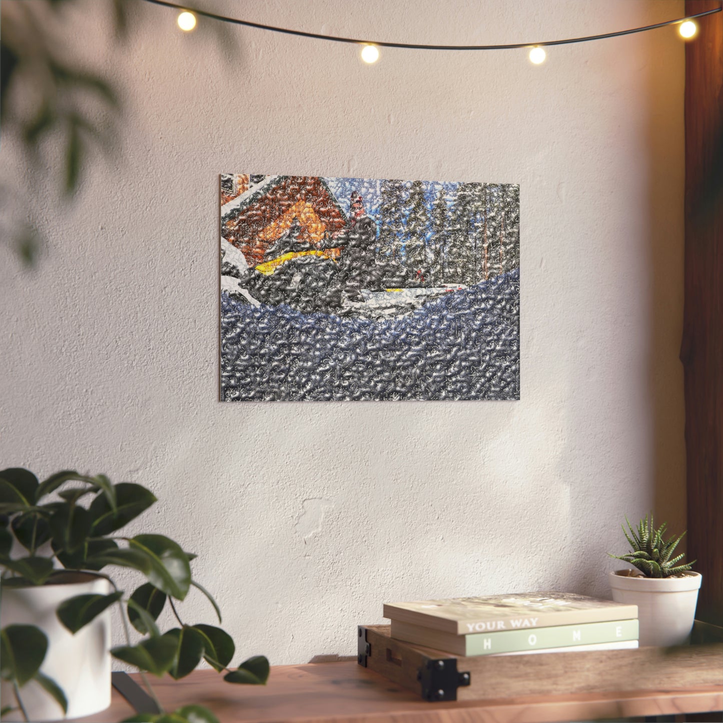 Aluminum Composite Panels ... "Packing After The Storm" ... Circa 3Apr23 ... Rhett Creek, Idaho, USA ... Original Works ...
