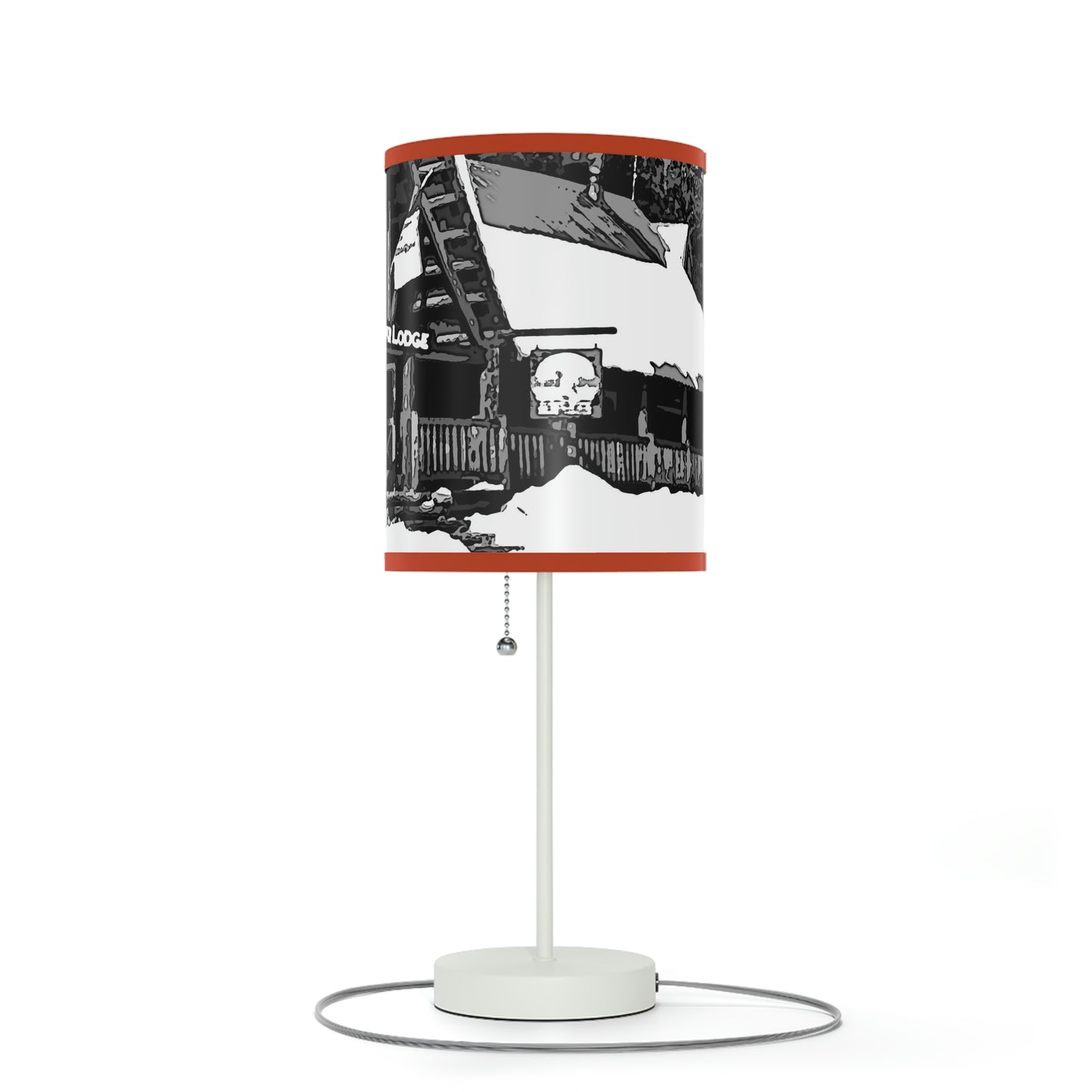Lamp on a Stand, US|CA plug ... A Beautiful Lodge & Back-Country Outfitter In A Mountain Town ... 'Dixie, Idaho, November 2022' ... Original Works ...