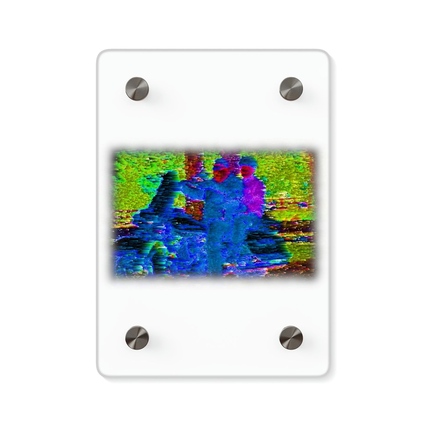 Acrylic Wall Art Panels ...  "And 'I' Left His Dead A_s There By The Side-of-The-Road" ... Original Works ... (Grateful Dead: Me-And-My-Uncle)