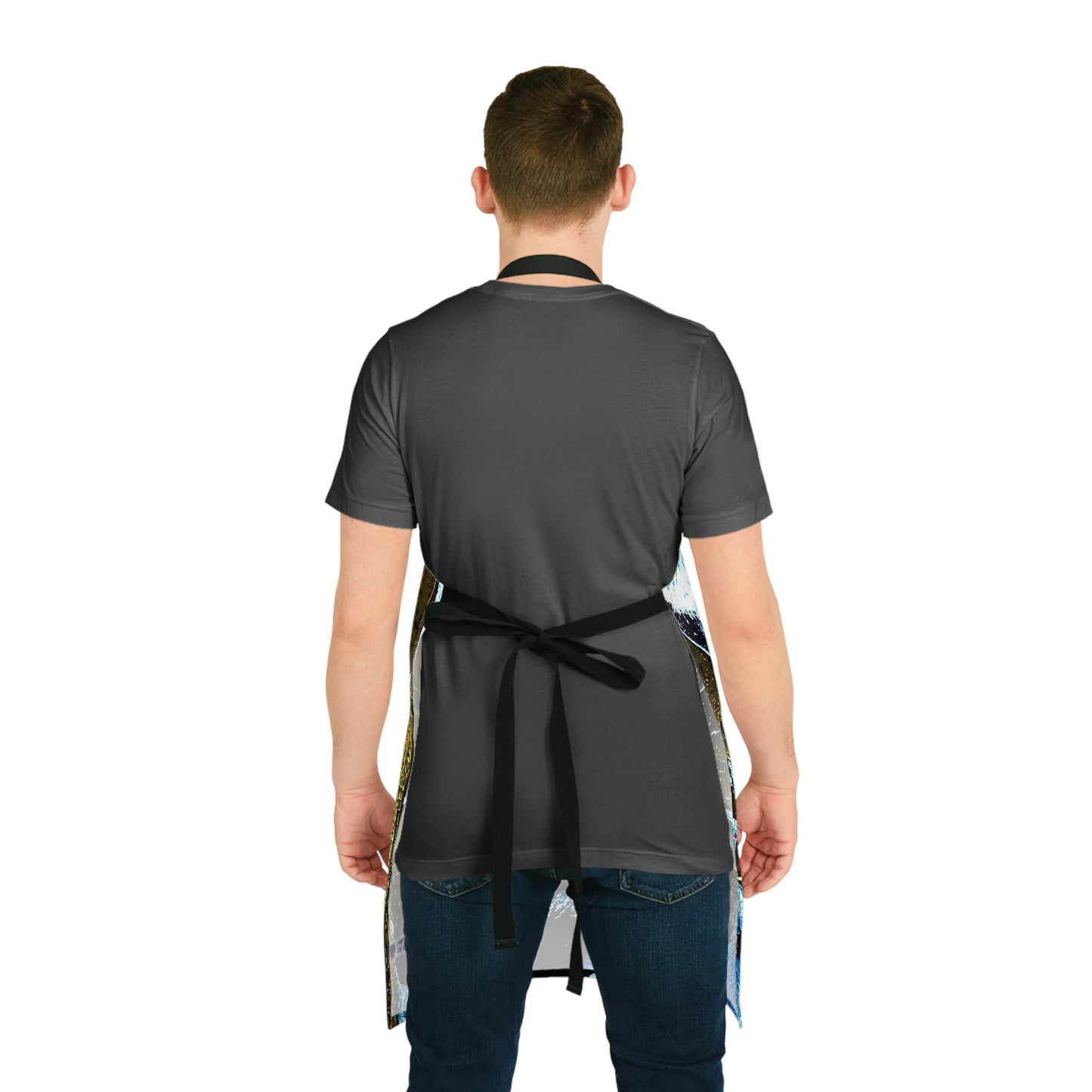 Apron (AOP) ... Walikng The Streets & Alleys ... 'Strolling The Canals ... '  ... Original Works  ...