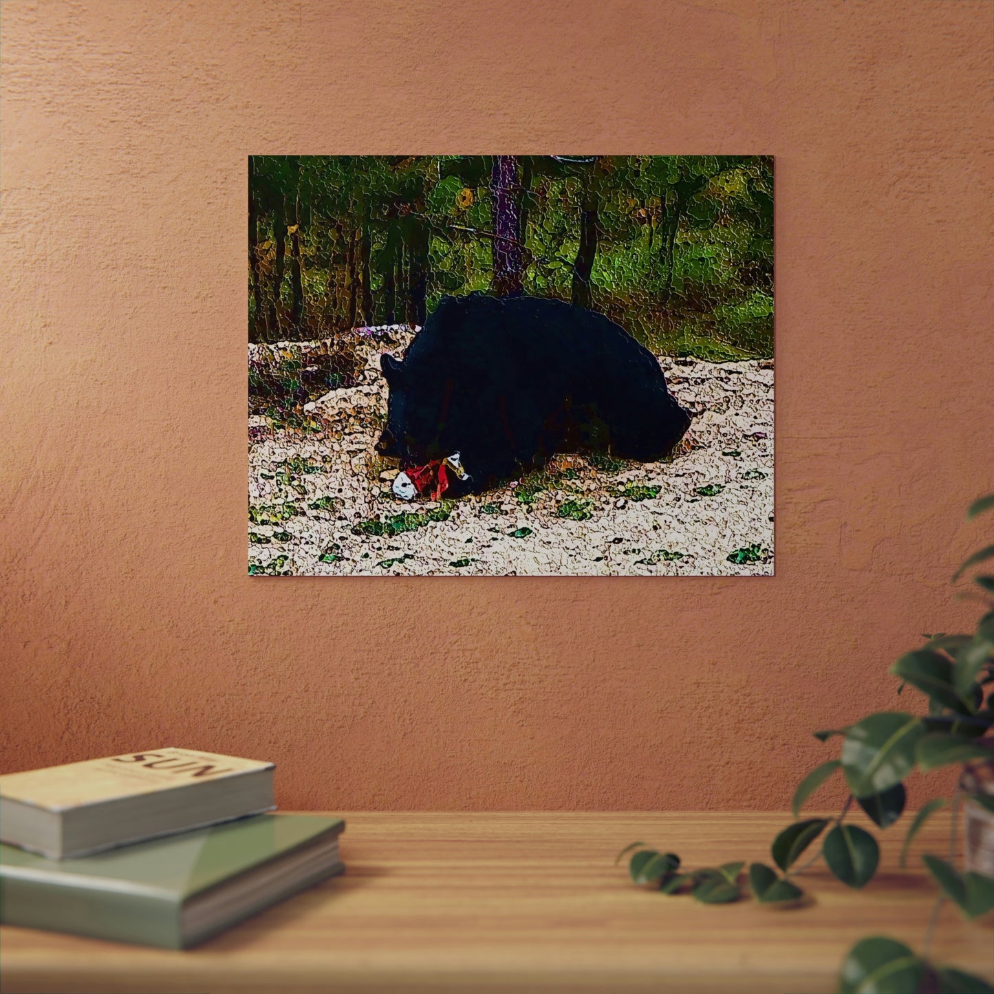 Aluminum Composite Panels ... A Local 'Yogi_2' ... RCY: "Rhett Creek Yogi: 500#'s Of Hungry Black Bear" ... 28-29Sep23 ... Original Works ... Client Project-Folio ...