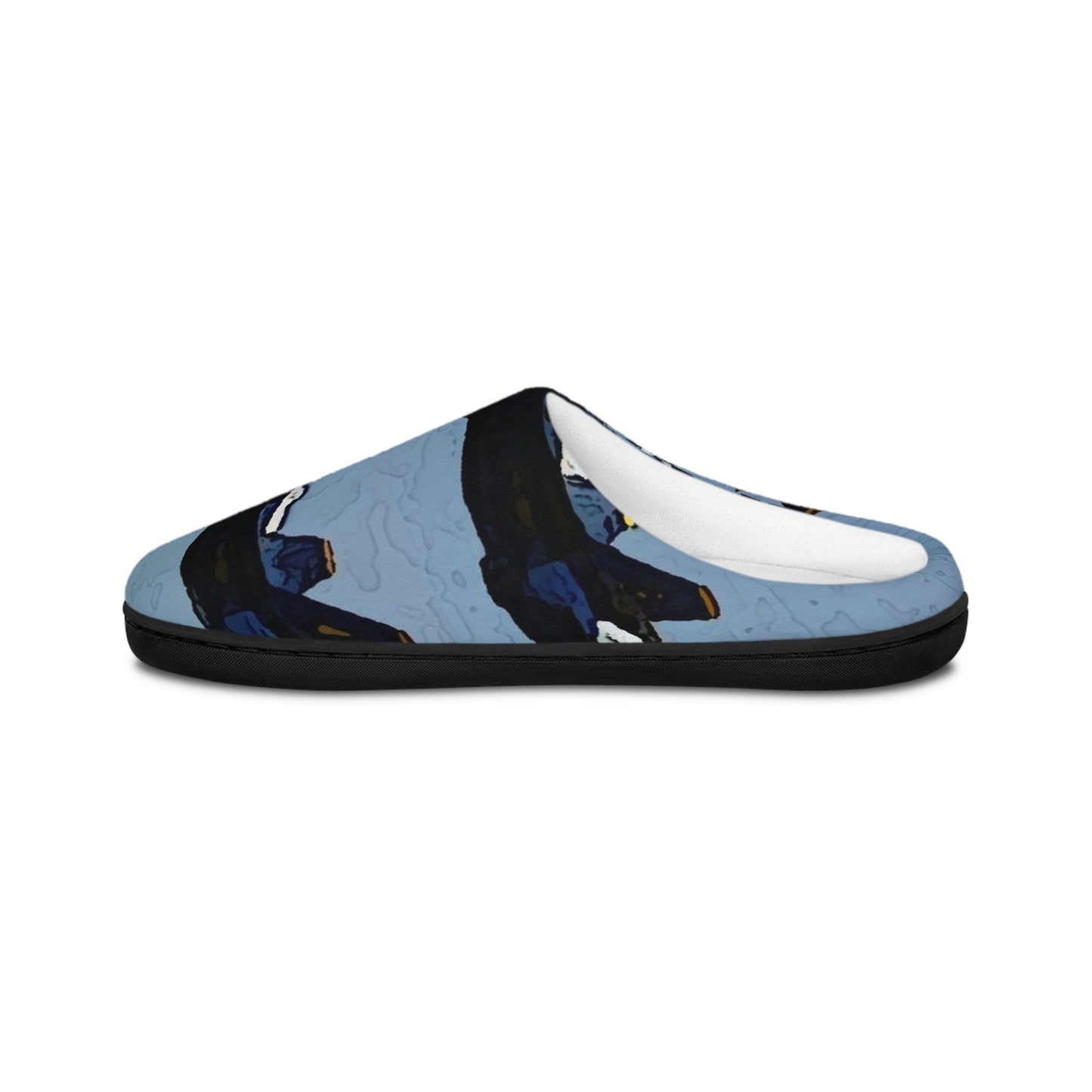 Men's Indoor Slippers ... Seattle Seafair ..."Blue Angels Run Over Lake Washington" ... Circa Mid 1980's ... Dr FJ Holt ... Original Works ...