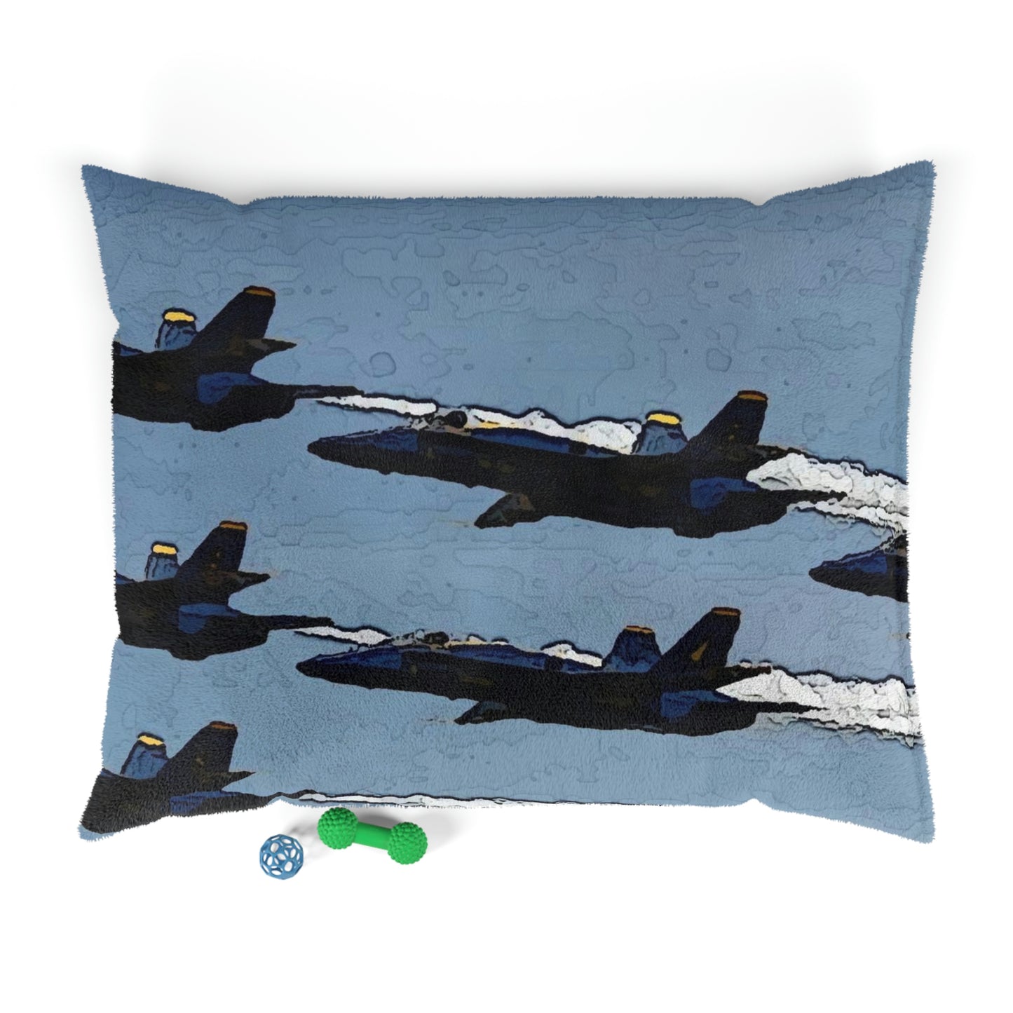 Pet Bed ... Seattle Seafair ..."Blue Angels Run Over Lake Washington" ... Circa Mid 1980's ... Dr FJ Holt ... Original Works ...