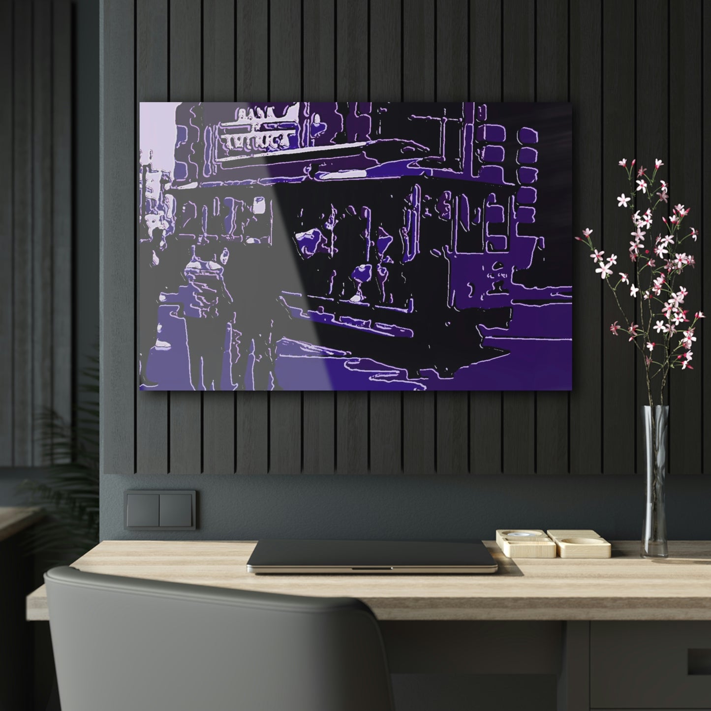 Acrylic Prints ... San Francisco ... 'A Rice-A-Roni-A-San Francisco Treat' ... "A Cable Car Classic" ... Family Archives: 1973 ... Original Works ...