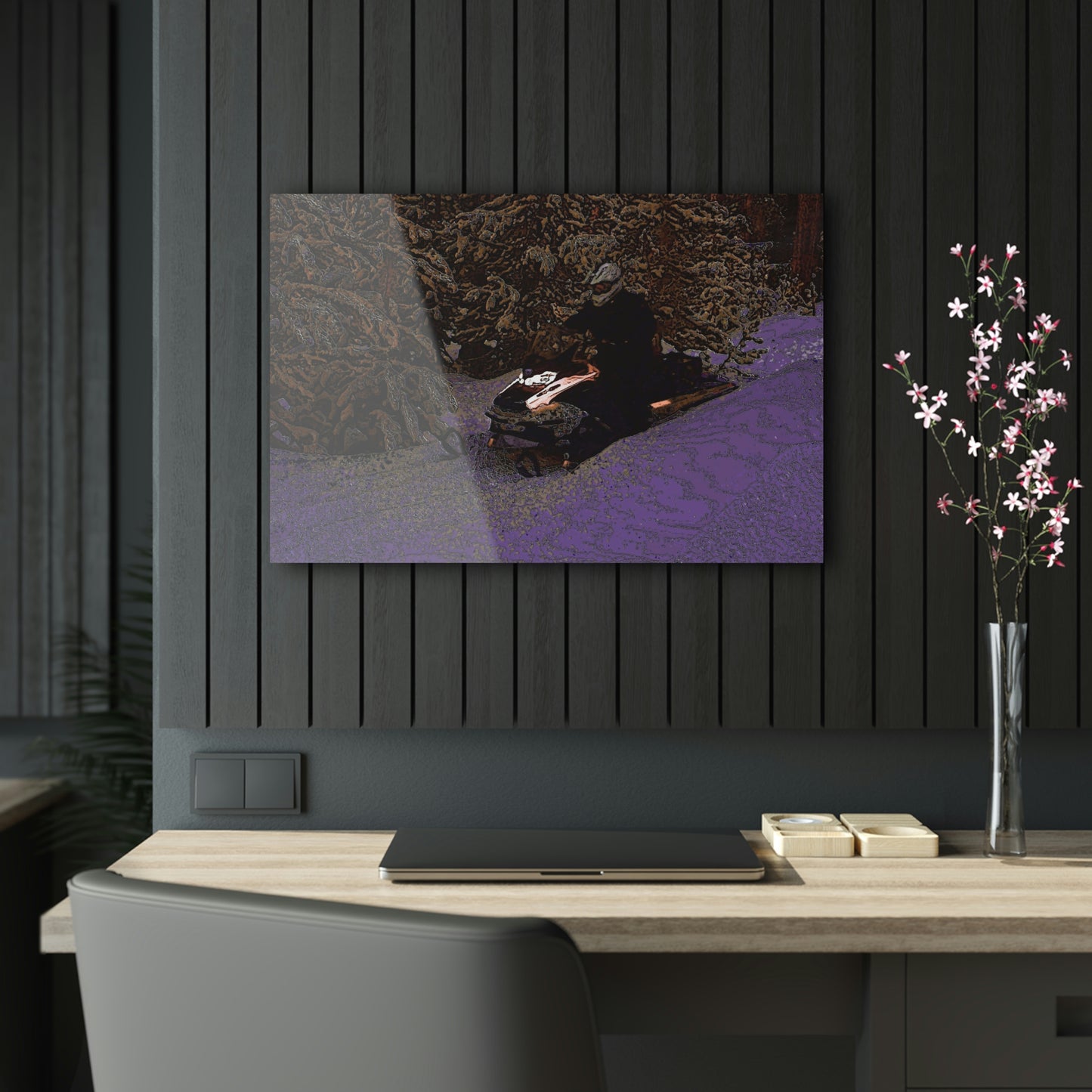 Acrylic Prints ... Yep ... "Another Day ... Riding Through The Wilderness ... " ... February 2023 ... Original Works ...