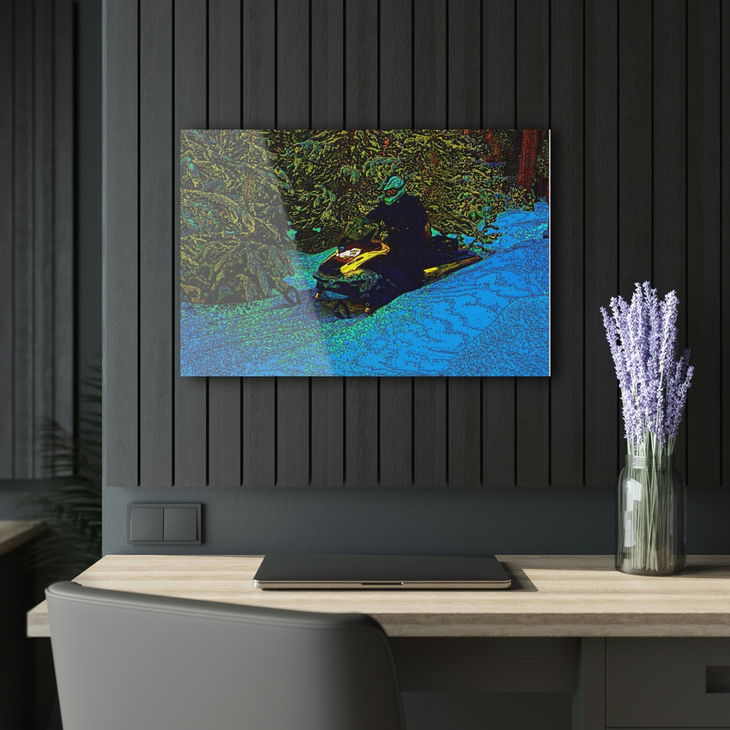 Acrylic Prints (French Cleat Hanging) ... Yep ... "Another Day ... Riding Through The Wilderness ... " ... February 2023 ... Original Works ...