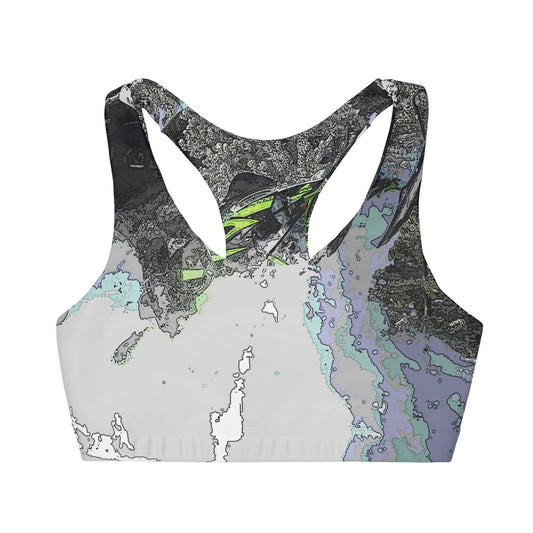Girls' Double Lined Seamless Sports Bra ... Come Fly With The Professionals ... CIP-Airways ... 'Getting-Er-Done' ... Original Works ... December 2022 ...