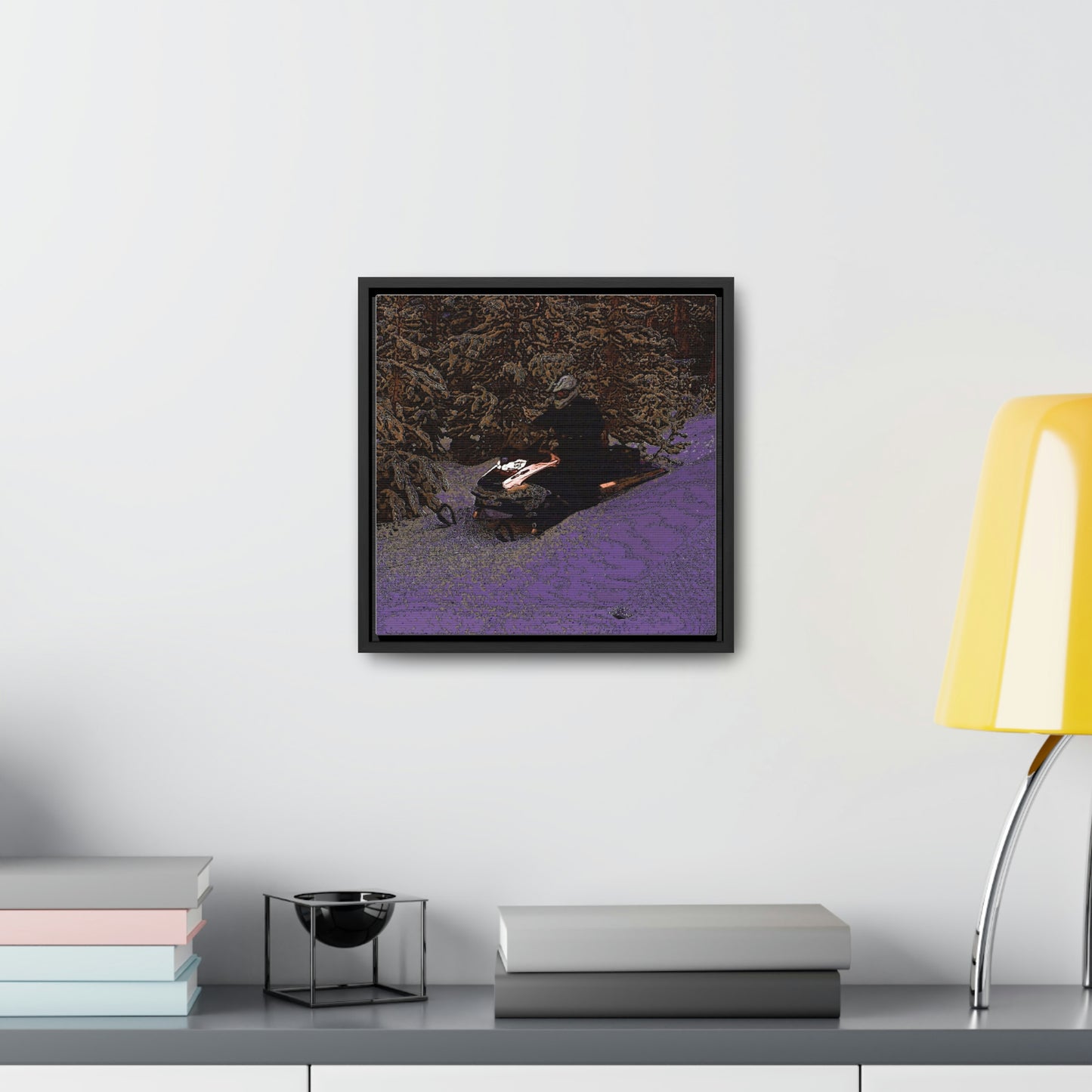 Gallery Canvas Wraps, Square Frame ... Yep ... "Another Day ... Riding Through The Wilderness ... " ... February 2023 ... Original Works ...