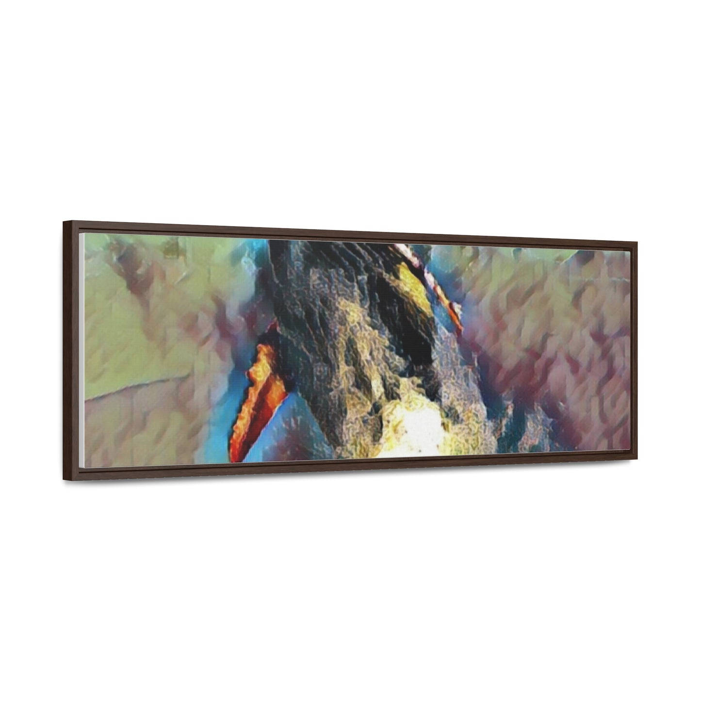 Gallery Canvas Wraps, Horizontal Frame ... An Extraordinary Humpback Breach ... 'With Explosive Energy' ... Family Archives (KPH) ... Circa: 21st Century. Maui, HI ... Original Works ...