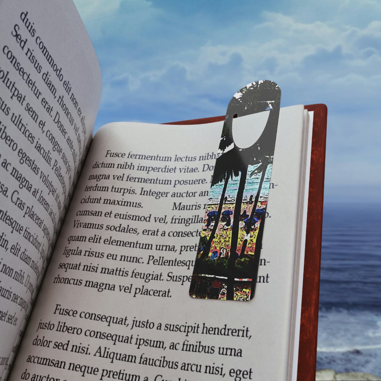 Bookmark ... "A Beautiful Beach Amongst The Palms" ... The Outrigger Waikiki, Honolulu, Oahu ... Original Works ...